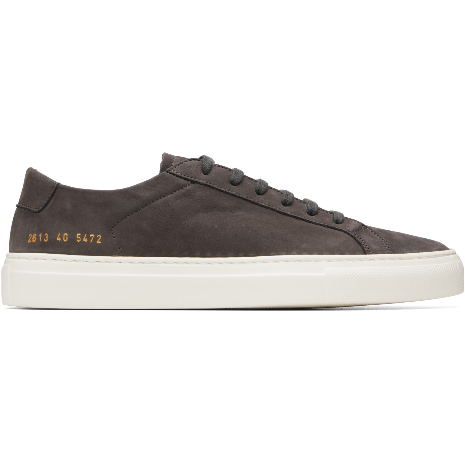 Common Projects Gray Achilles Nubuck Sneakers