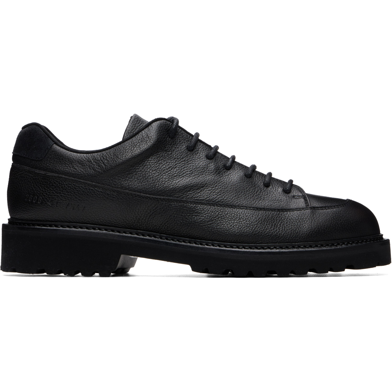 Common Projects Black Hiker Low Piuma Boots In Black 7547