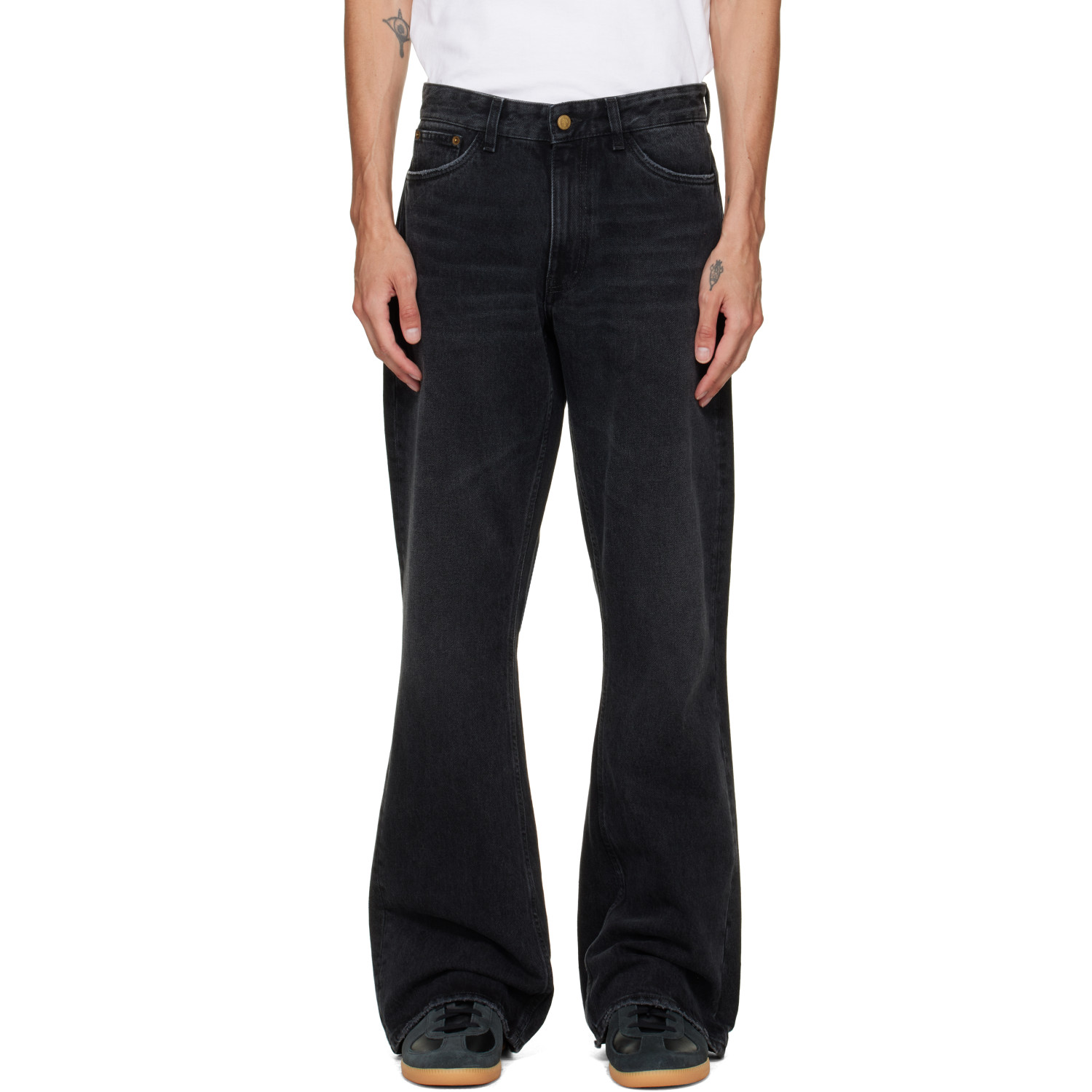 Stockholm (Surfboard) Club Black Bootcut Jeans
