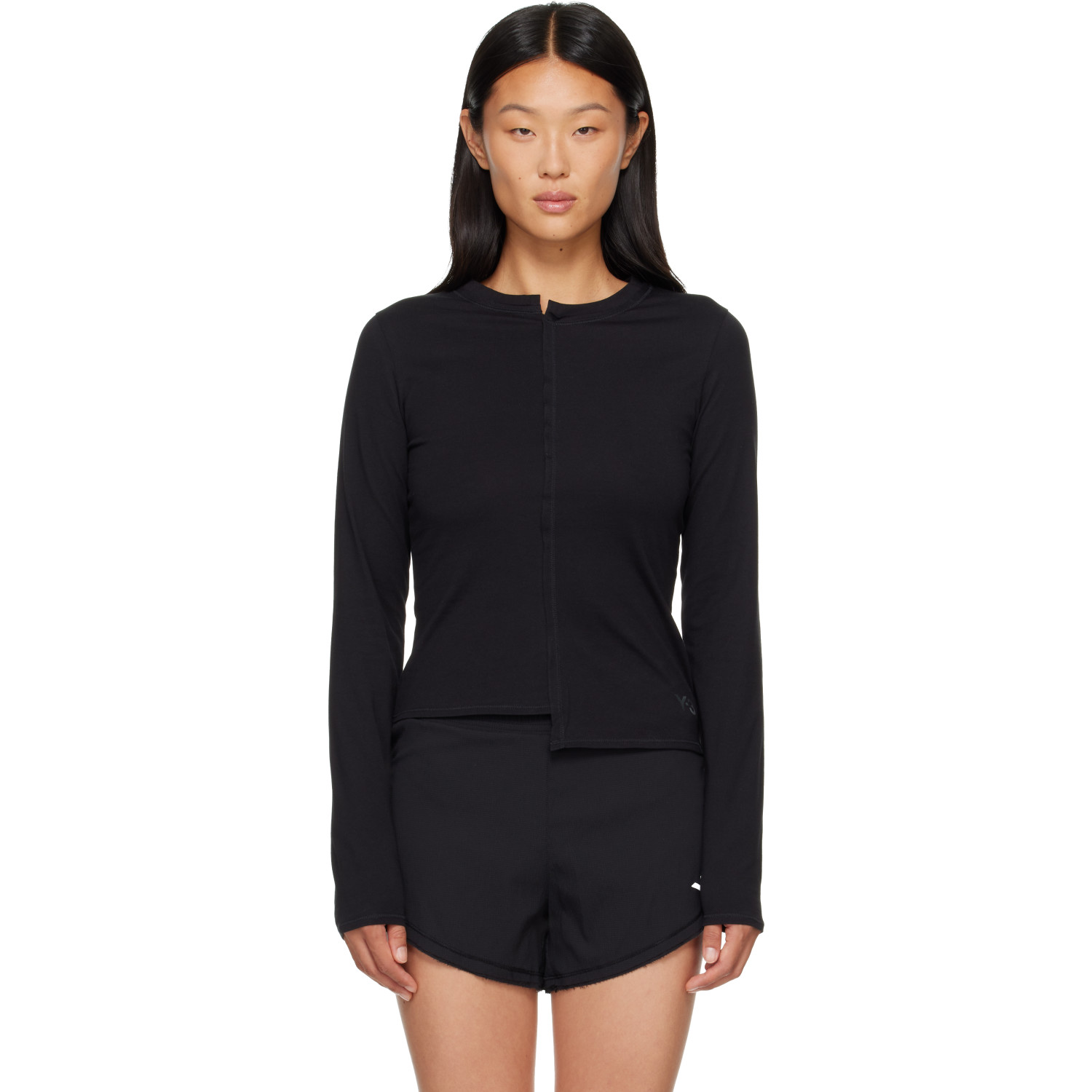 Y-3 Black W FTD LS T-shirt