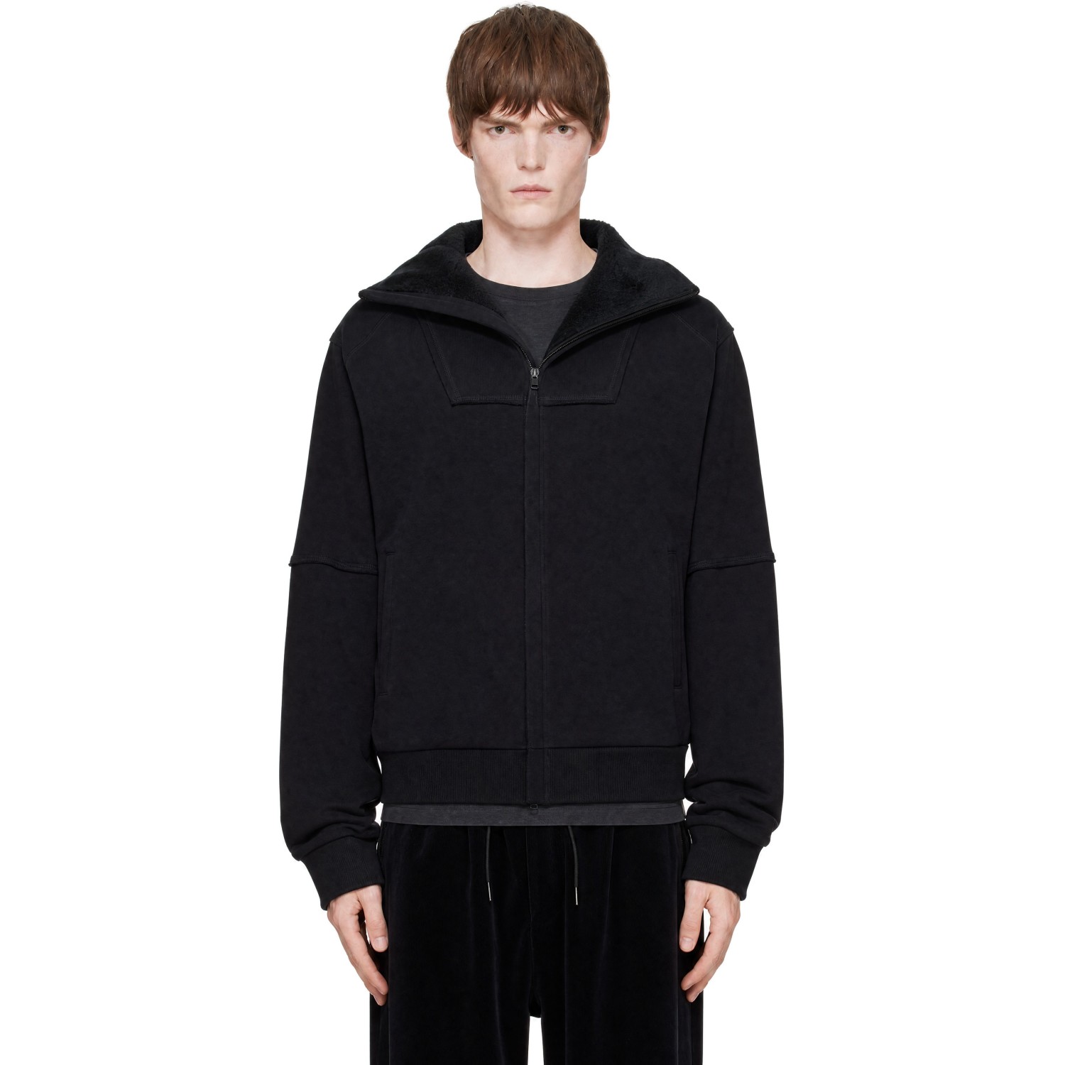 Y-3 Black French Terry Ninja Hoodie