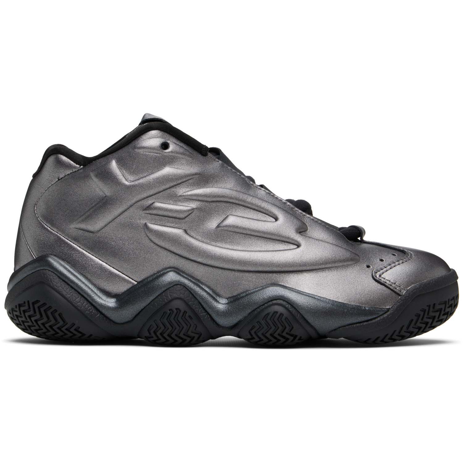 Y-3 Silver Megaball Sneakers