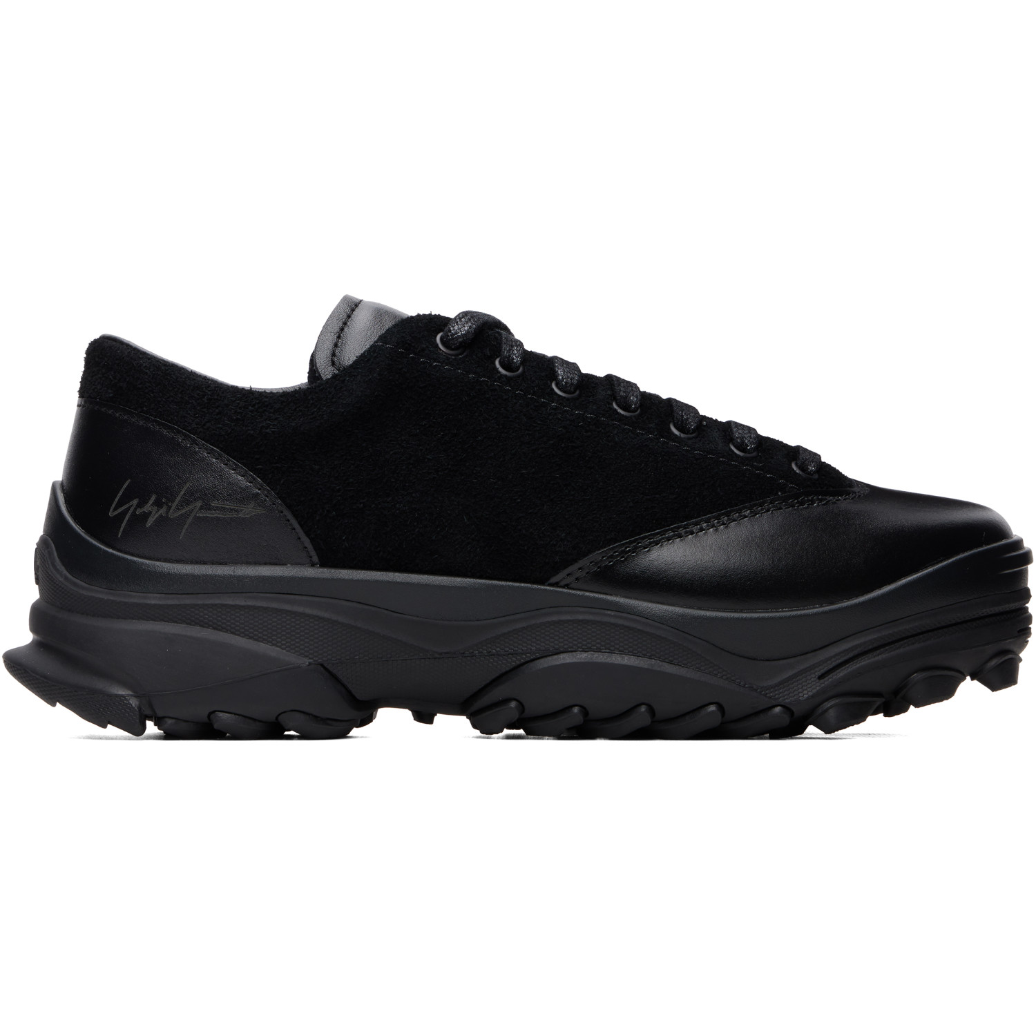 Y-3 Black GSG9 Suede Low Sneakers