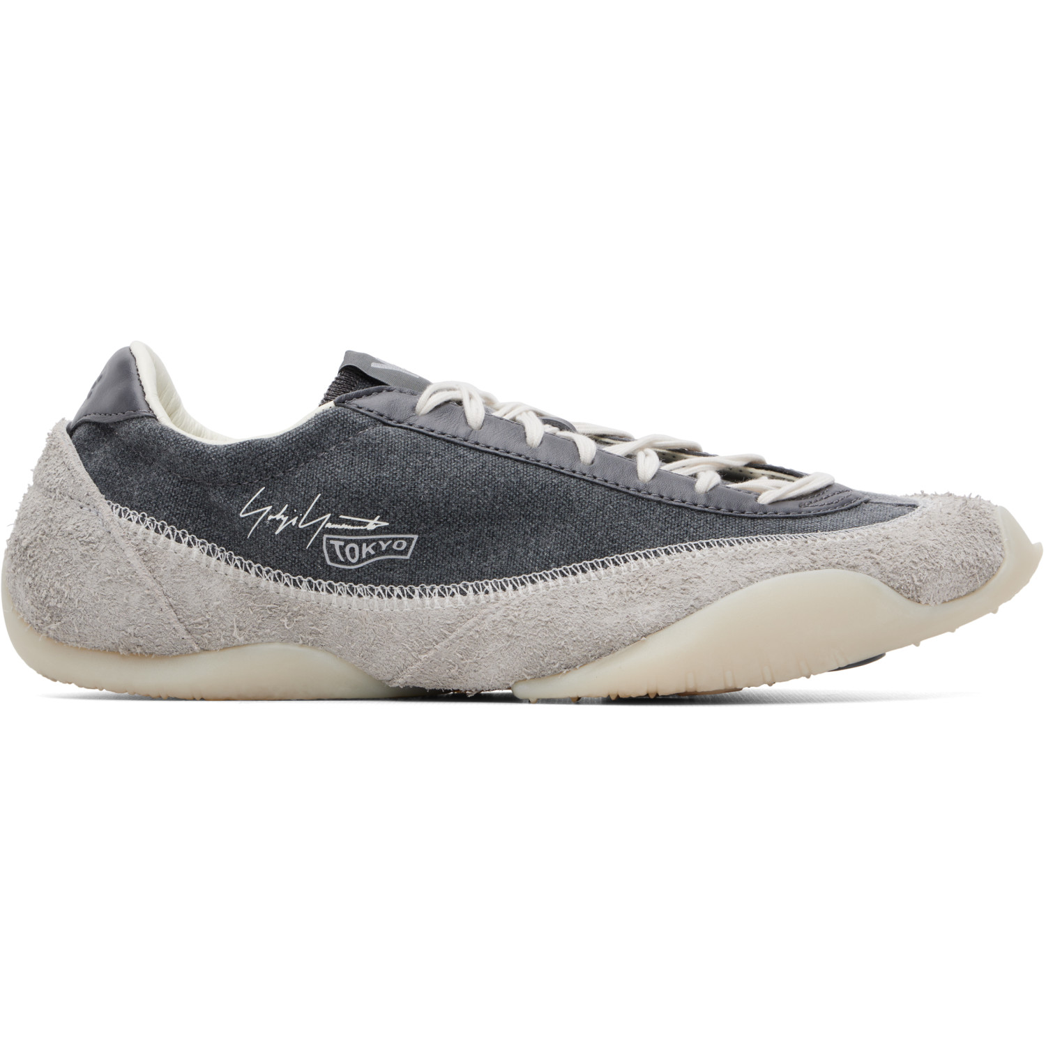 Y-3 Gray Tokyo Warped Sneakers