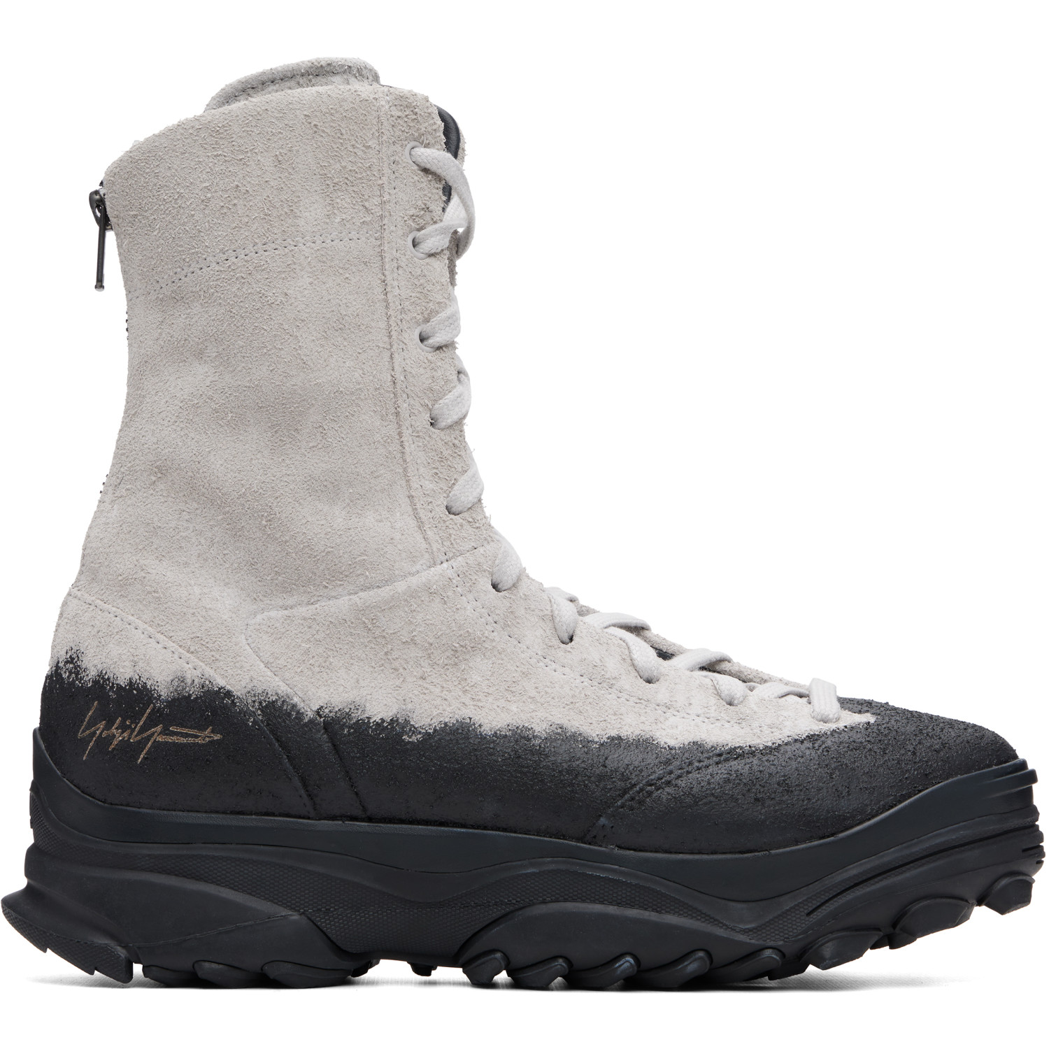 Y-3 Gray GSG9 Boots