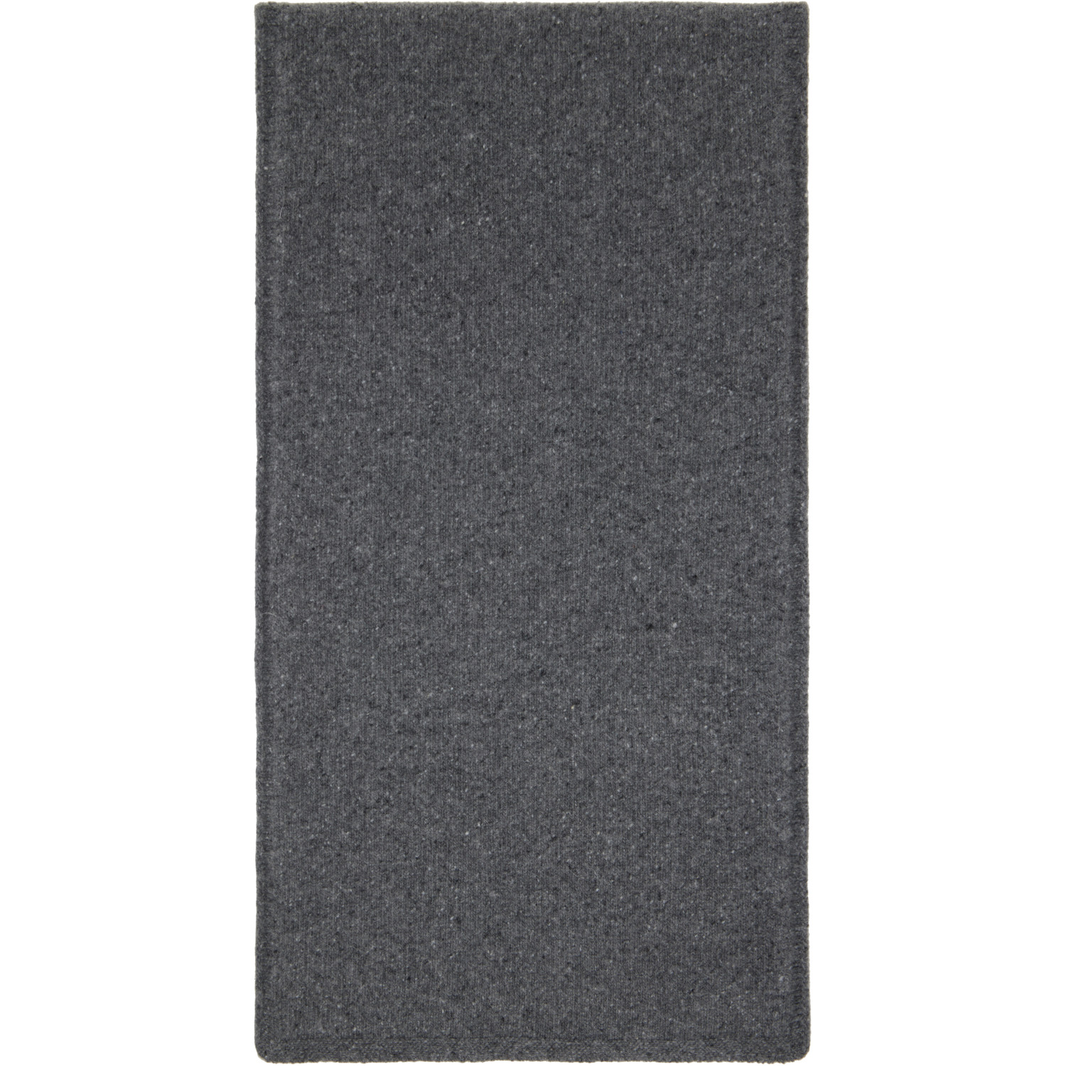 Róhe Gray Knitted Mouliné Scarf