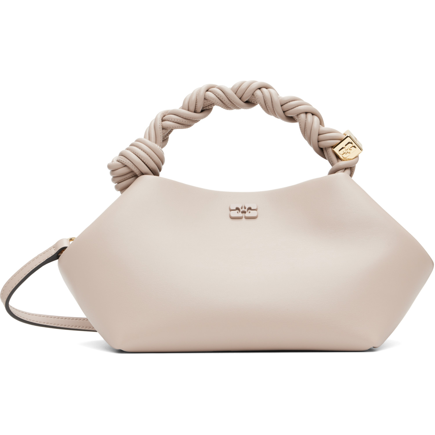 GANNI Taupe Small Bou Bag