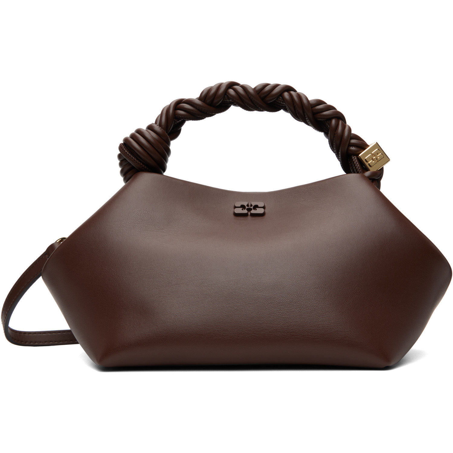 GANNI Brown Small Bou Bag