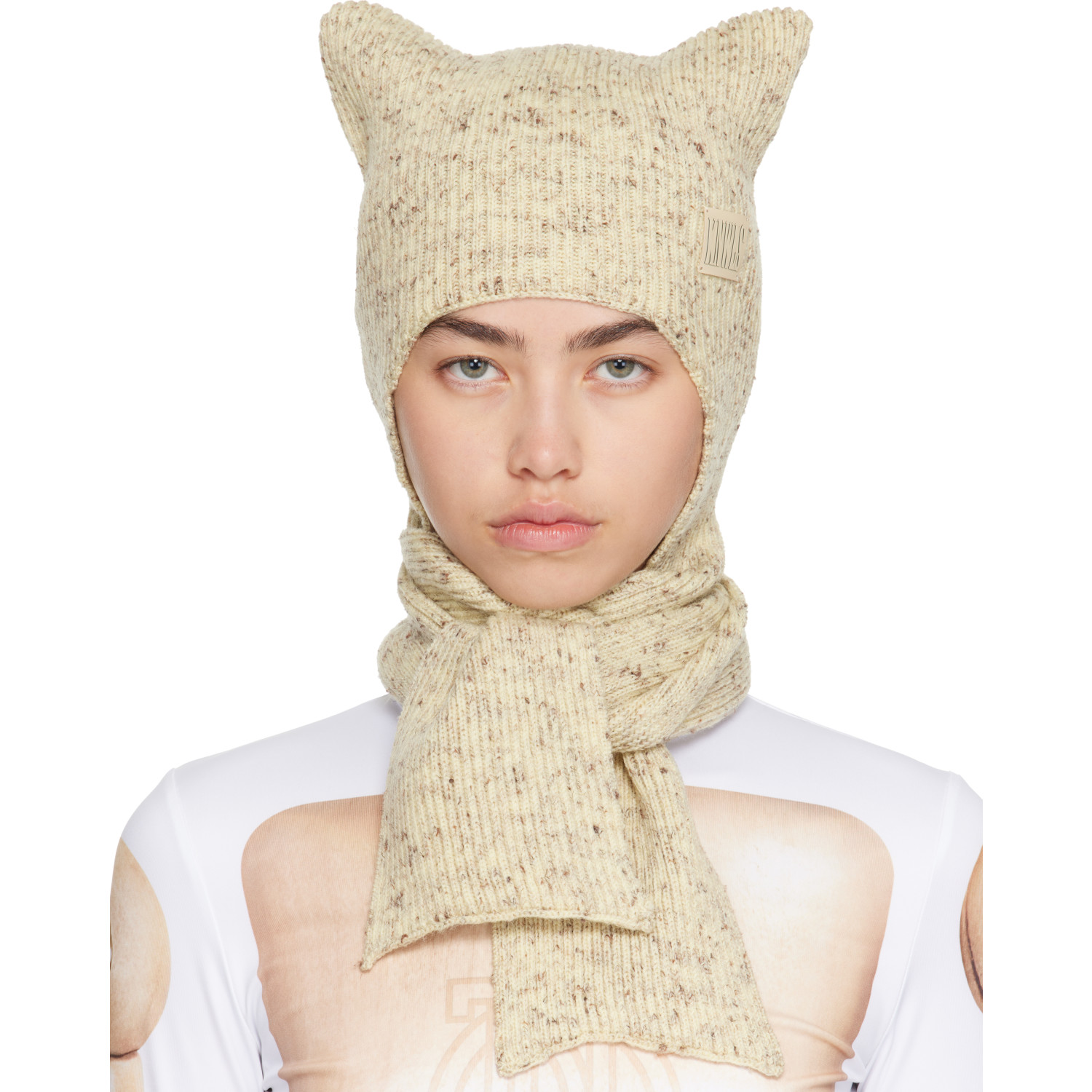 KNWLS Yellow Precious Bonnet Beanie
