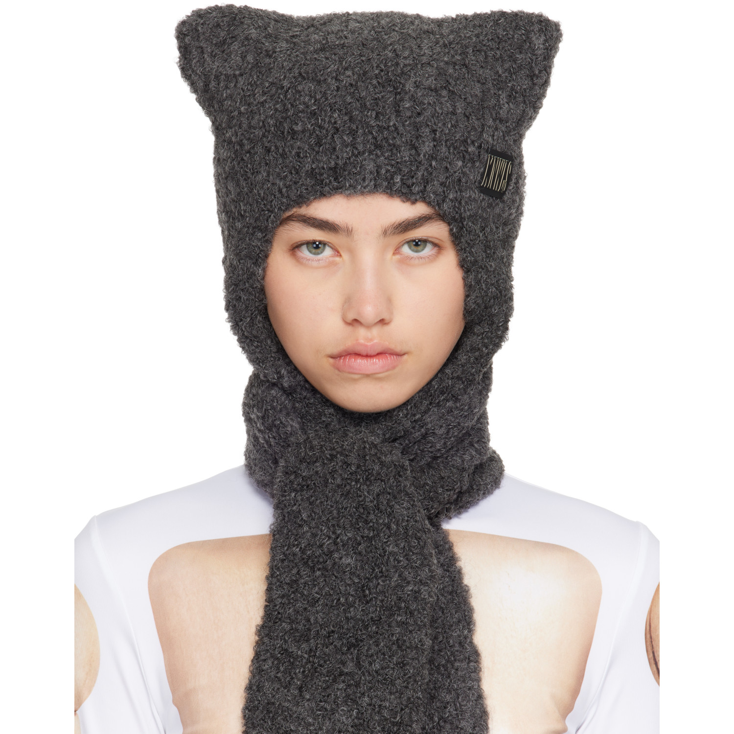 KNWLS Gray Precious Bonnet Beanie