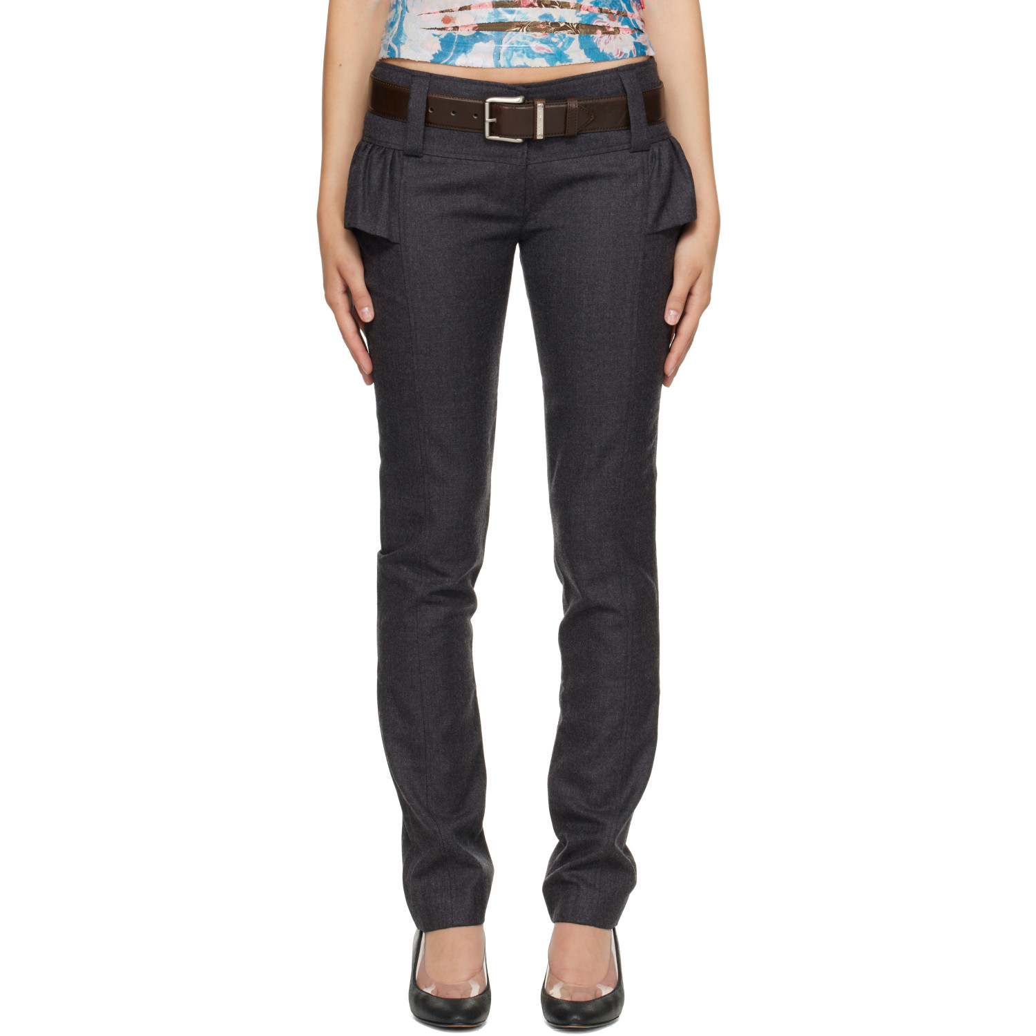 KNWLS Gray Victoria Trousers