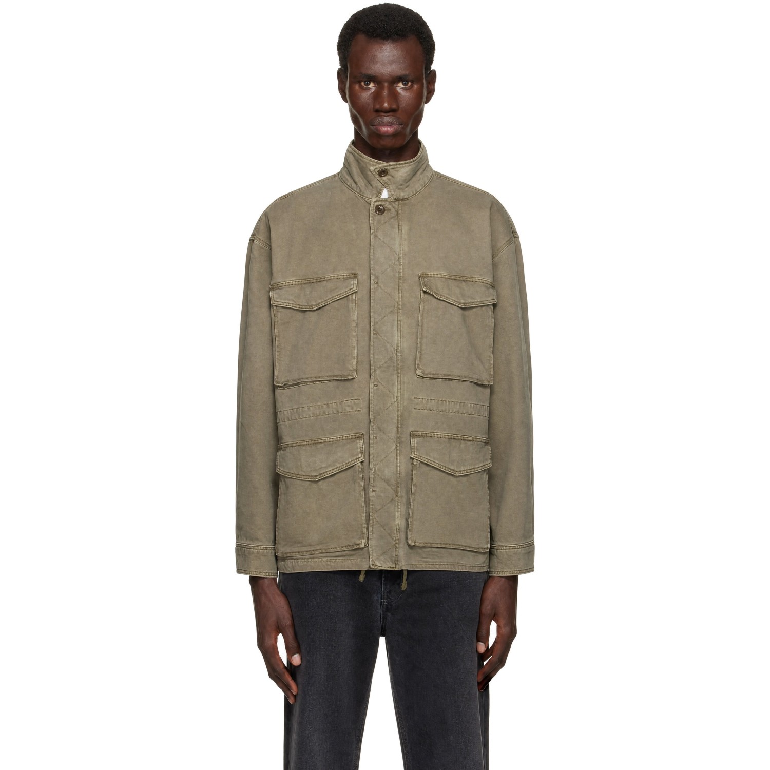 JEANERICA Khaki Paul Coat