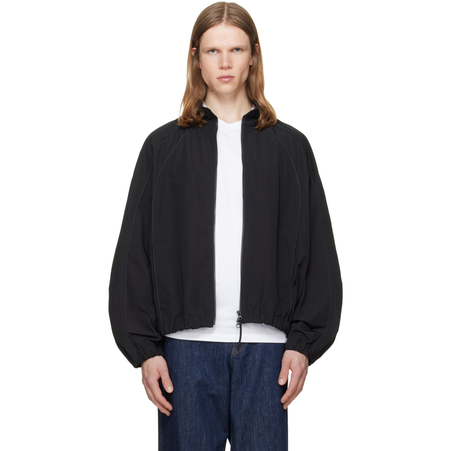 Helmut Lang Black Track Jacket