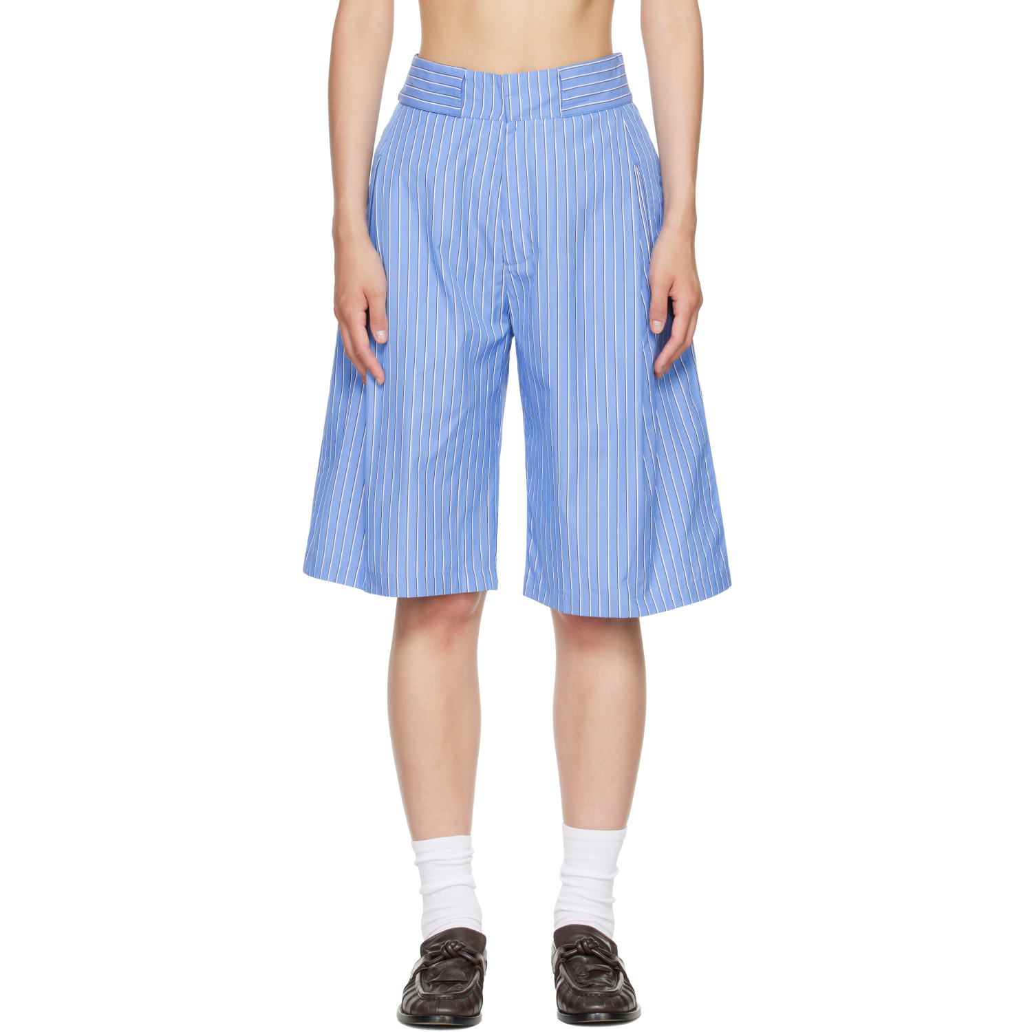 YMC Blue Carax Shorts
