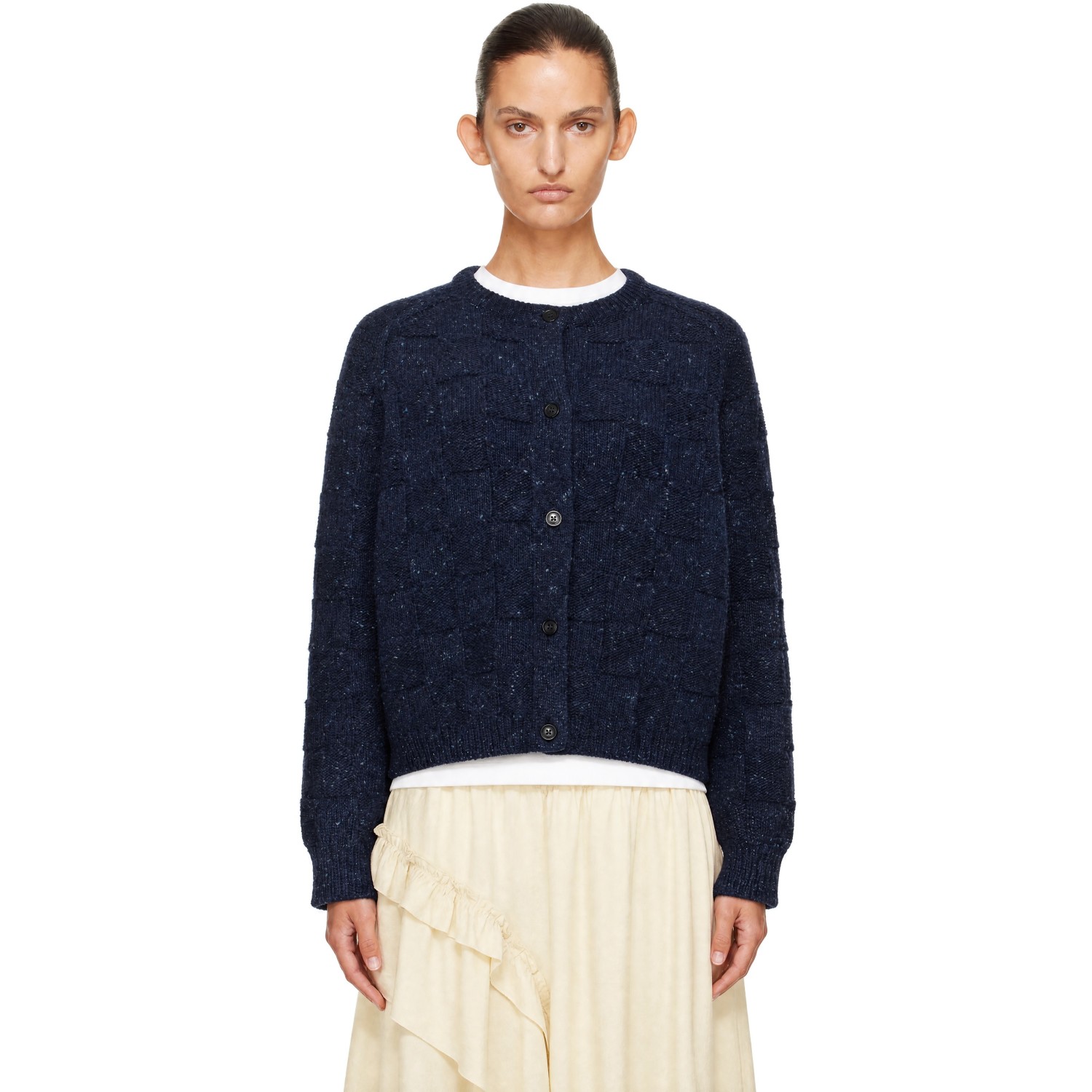 YMC Navy Atomic Cardigan