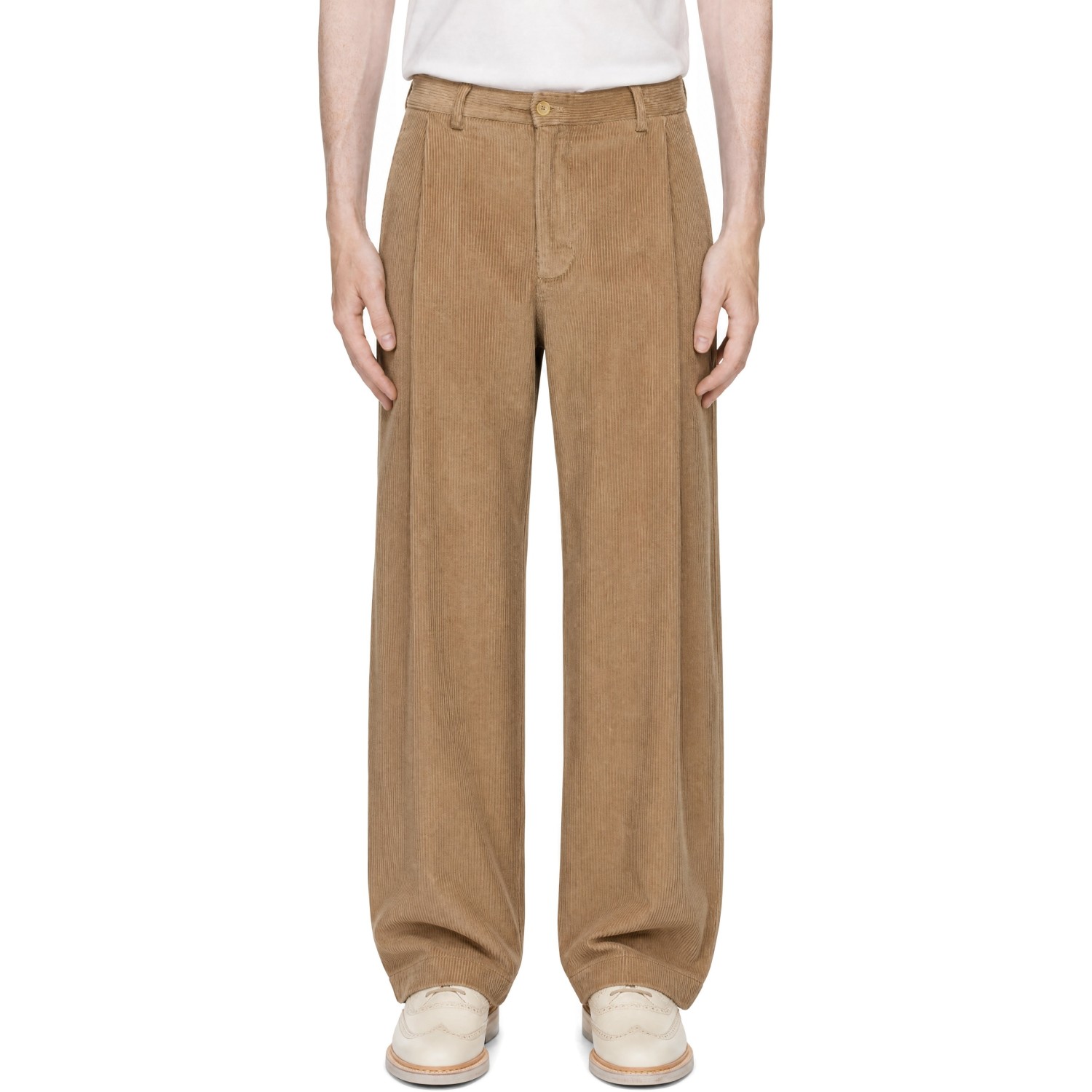 Carter Young Tan Allen Corduroy Trousers