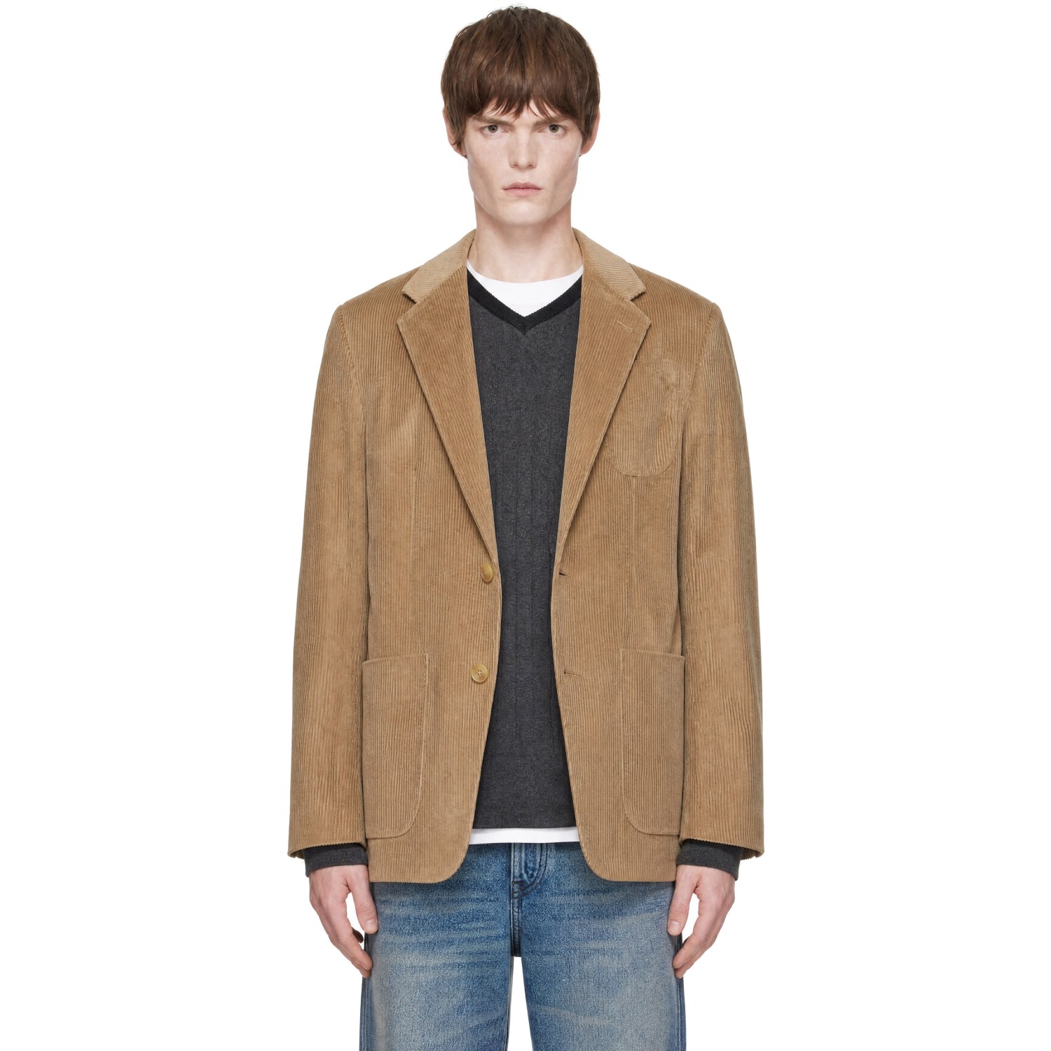 Carter Young Tan Corduroy Elias Blazer