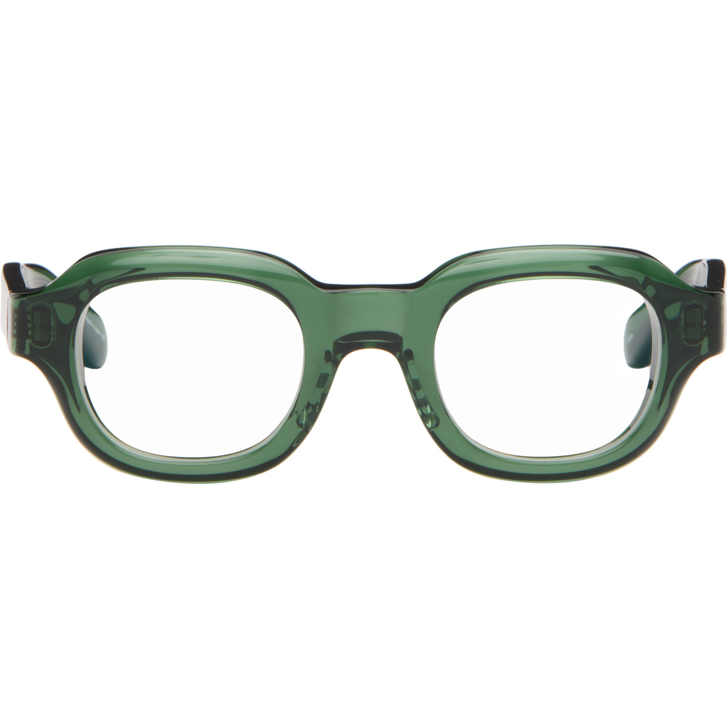 Matsuda Green M1028 Glasses In Bottle Green