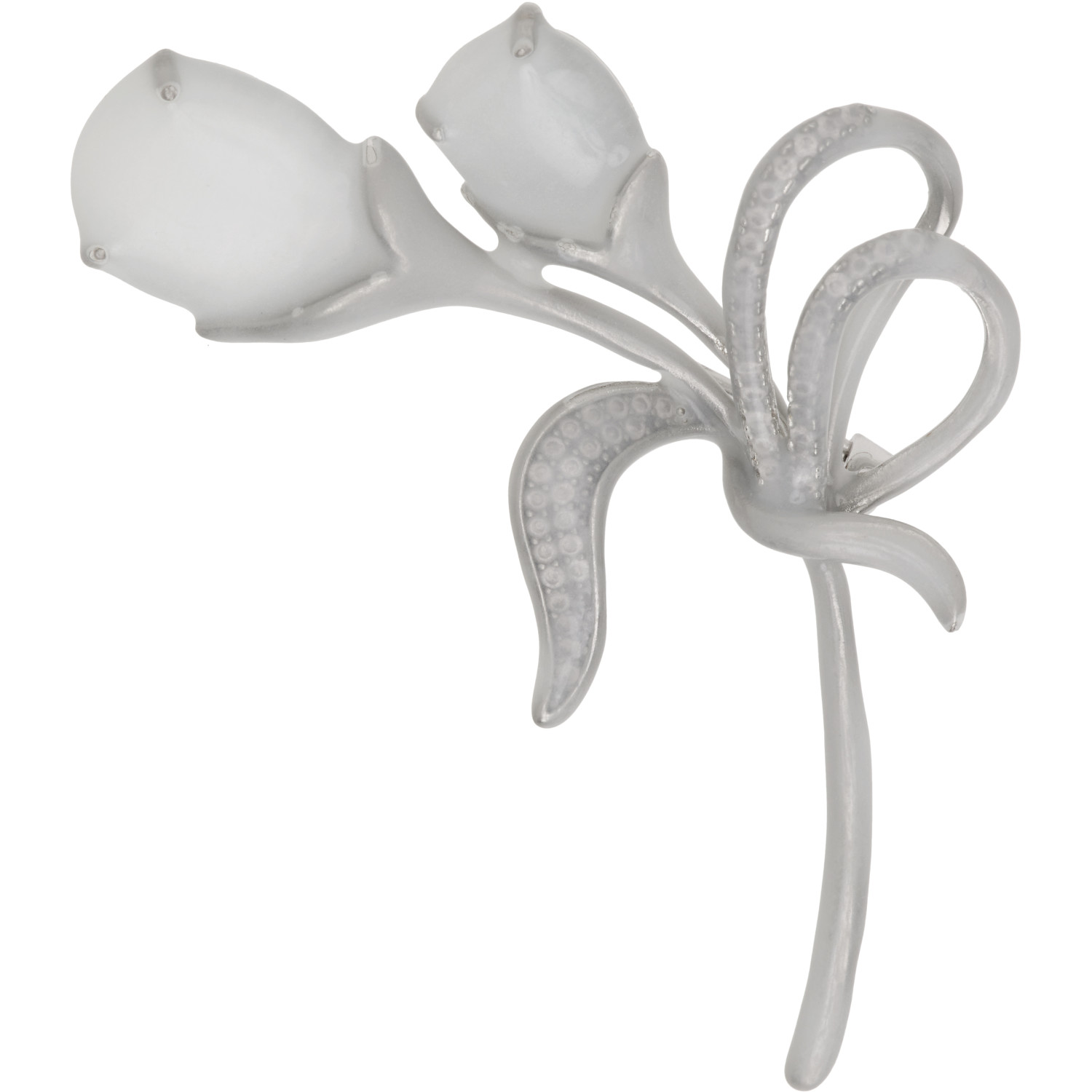 Maison Margiela Antiqued Wax Floral Brooch