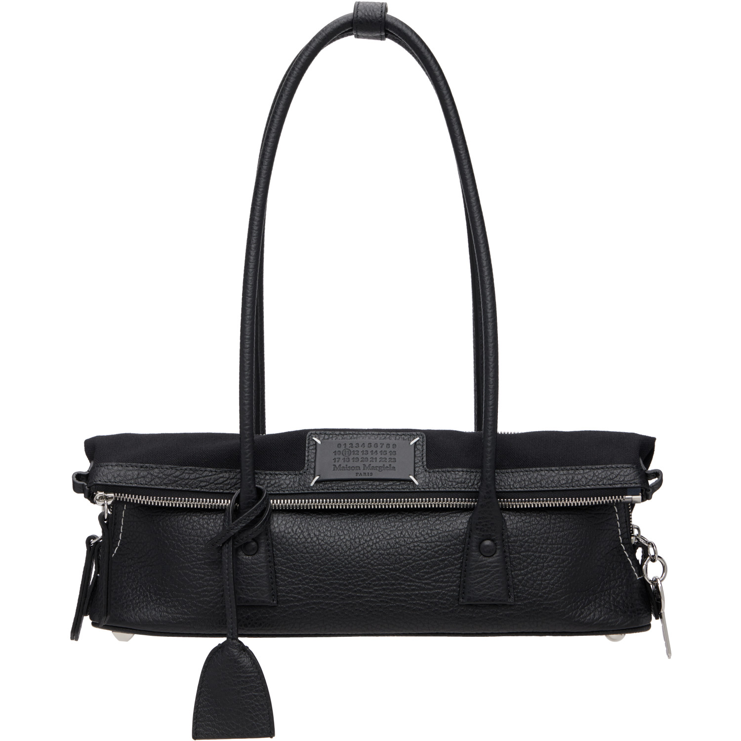 Maison Margiela Black 5AC Shoulder East West Bag