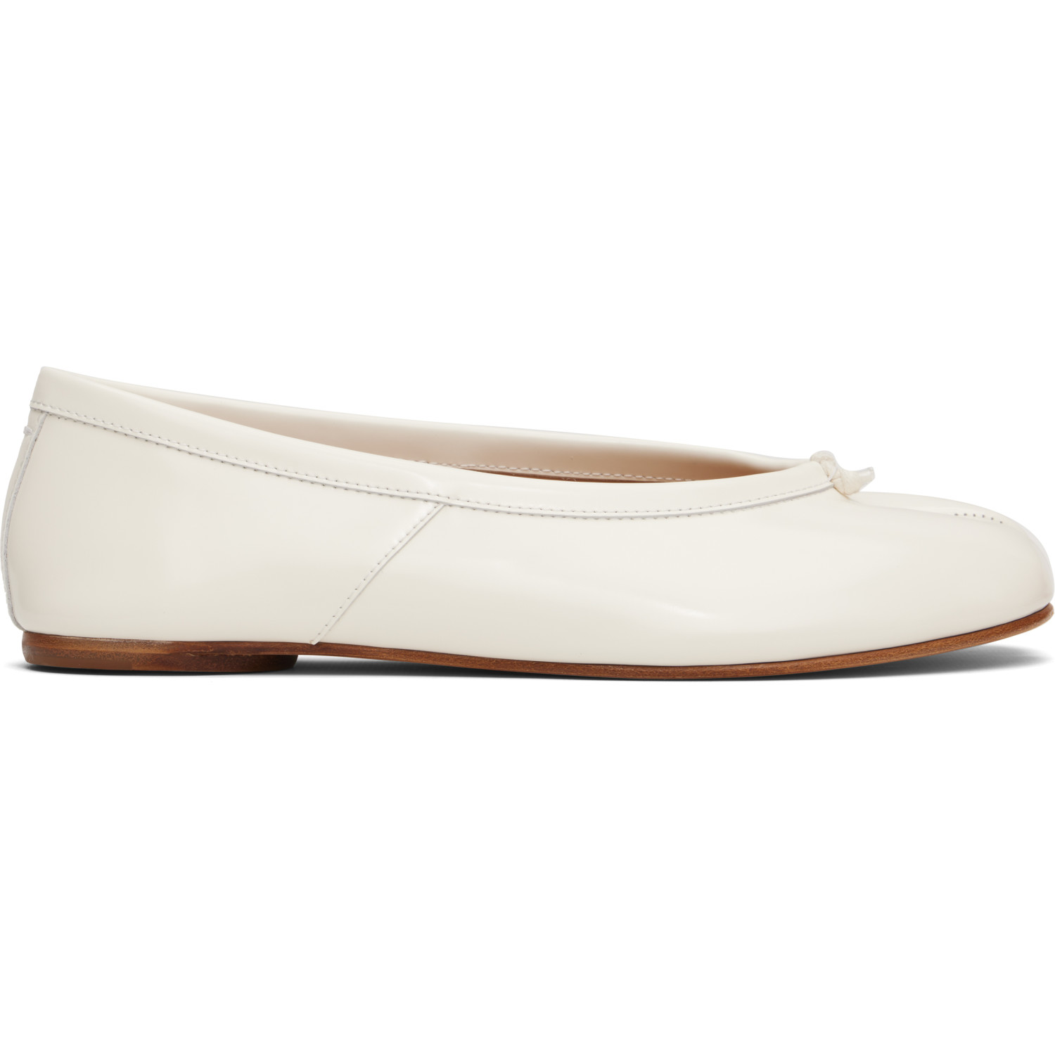 Maison Margiela White Tabi Ballerina Flats
