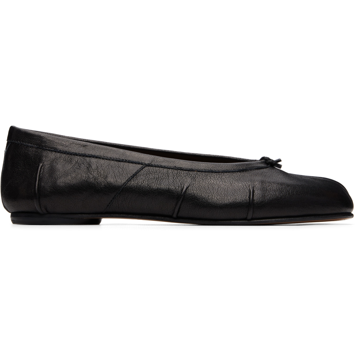 Maison Margiela Black Tabi New Ballerina Flats