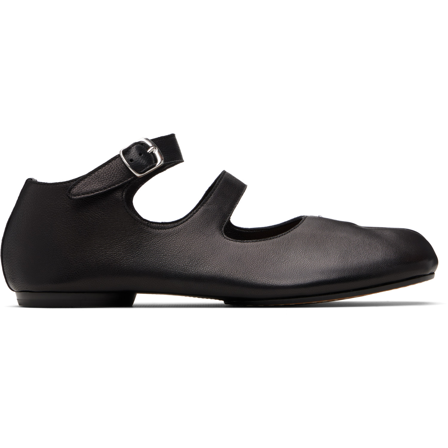 Maison Margiela Black Tabi Ballerina Flats