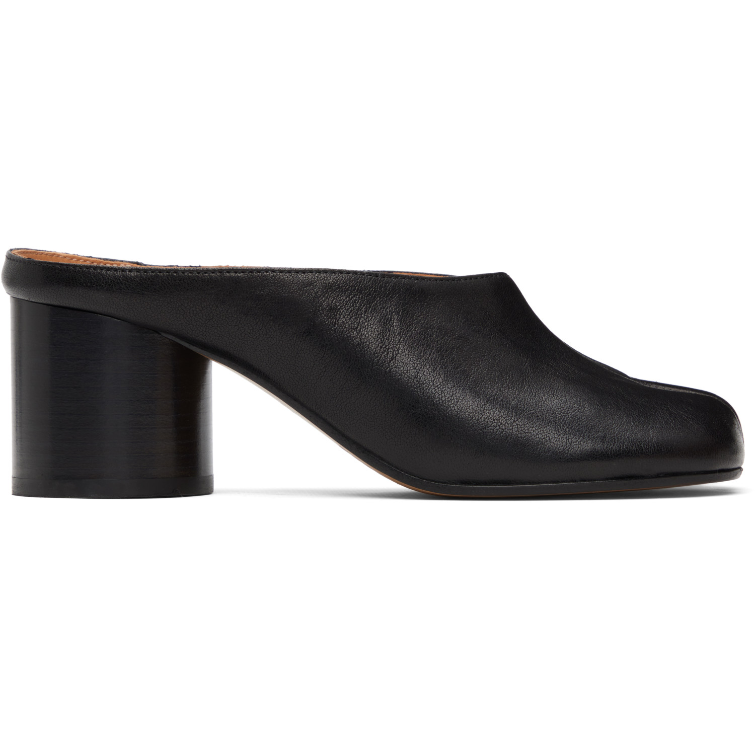 Maison Margiela Black Tabi Décolleté Mule Heels