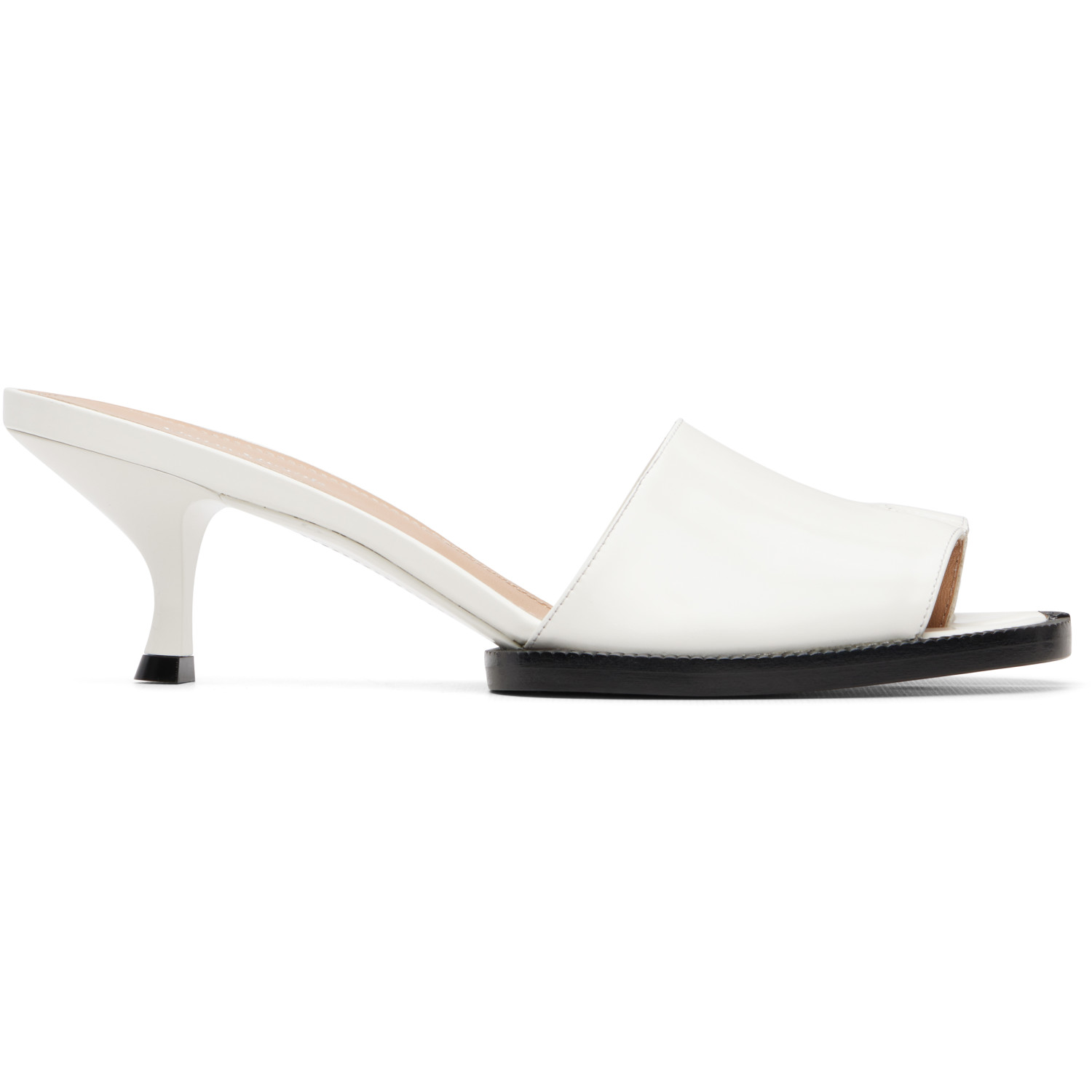 Maison Margiela Black Tabi City Heeled Sandals