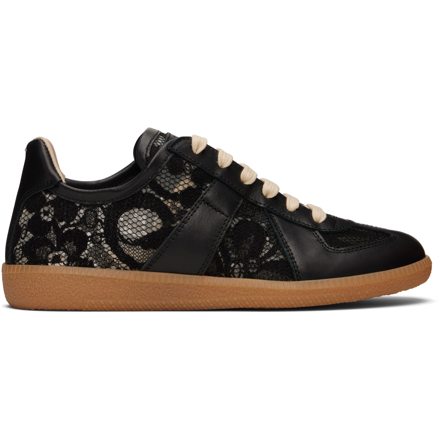Maison Margiela Black Replica Sneakers