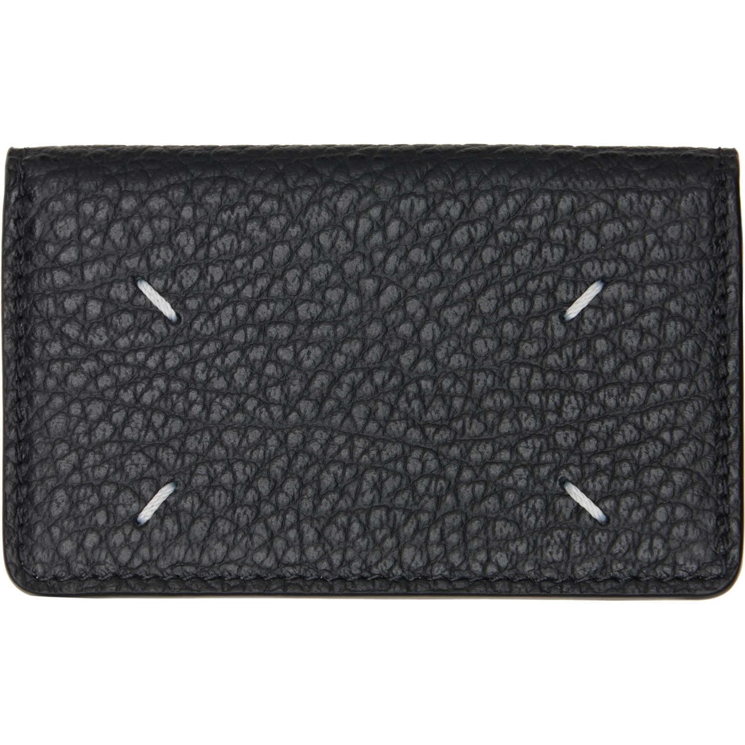 Maison Margiela Black Four Stitches Card Holder