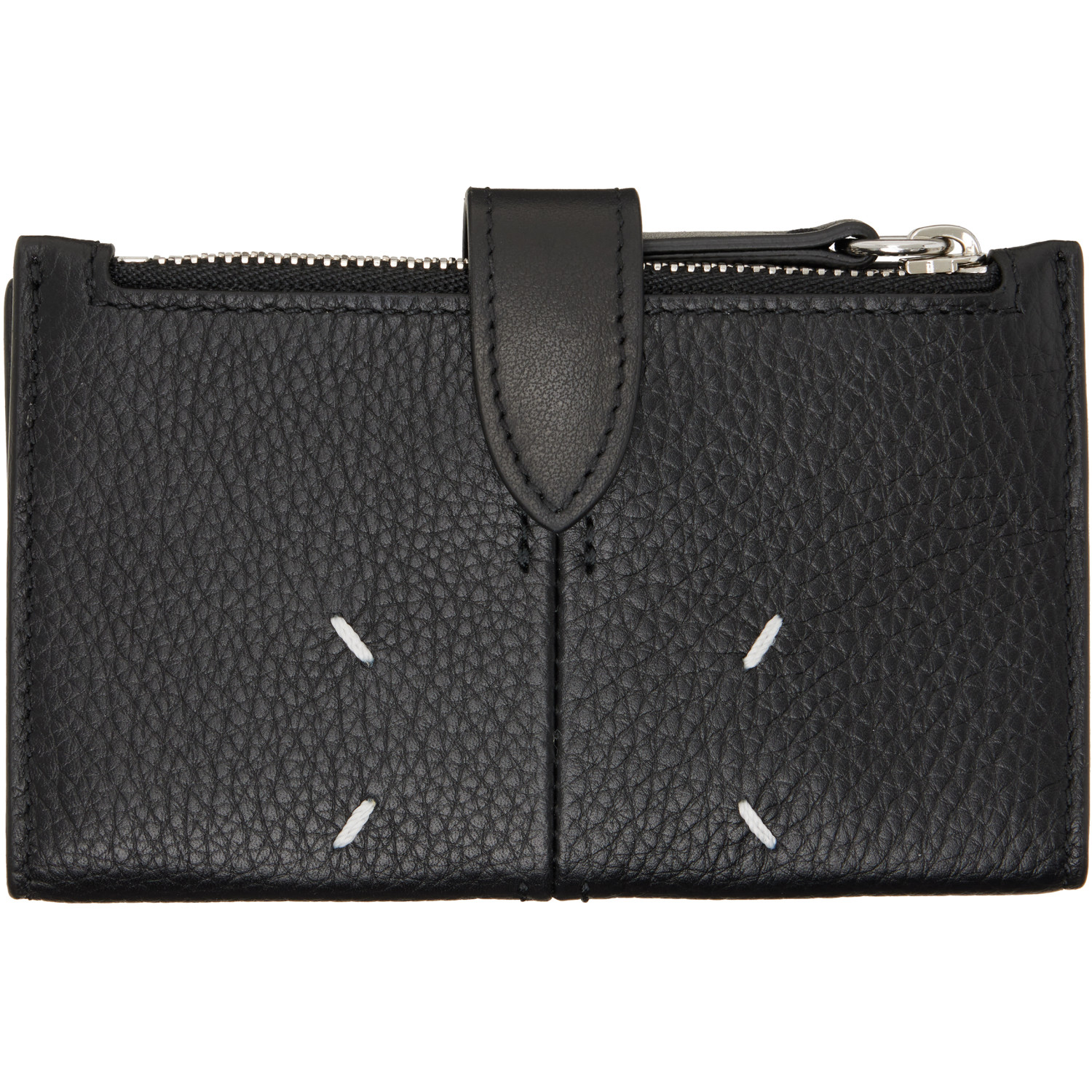 Maison Margiela Black Zip Card Holder