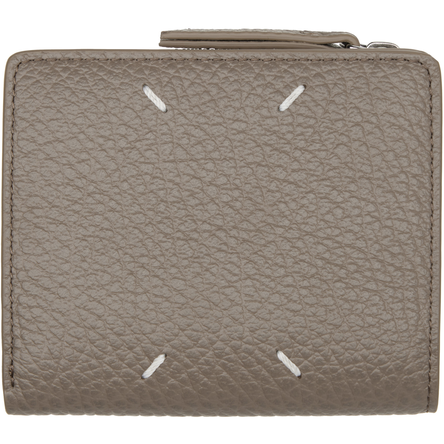 Maison Margiela Taupe Four Stitches Wallet