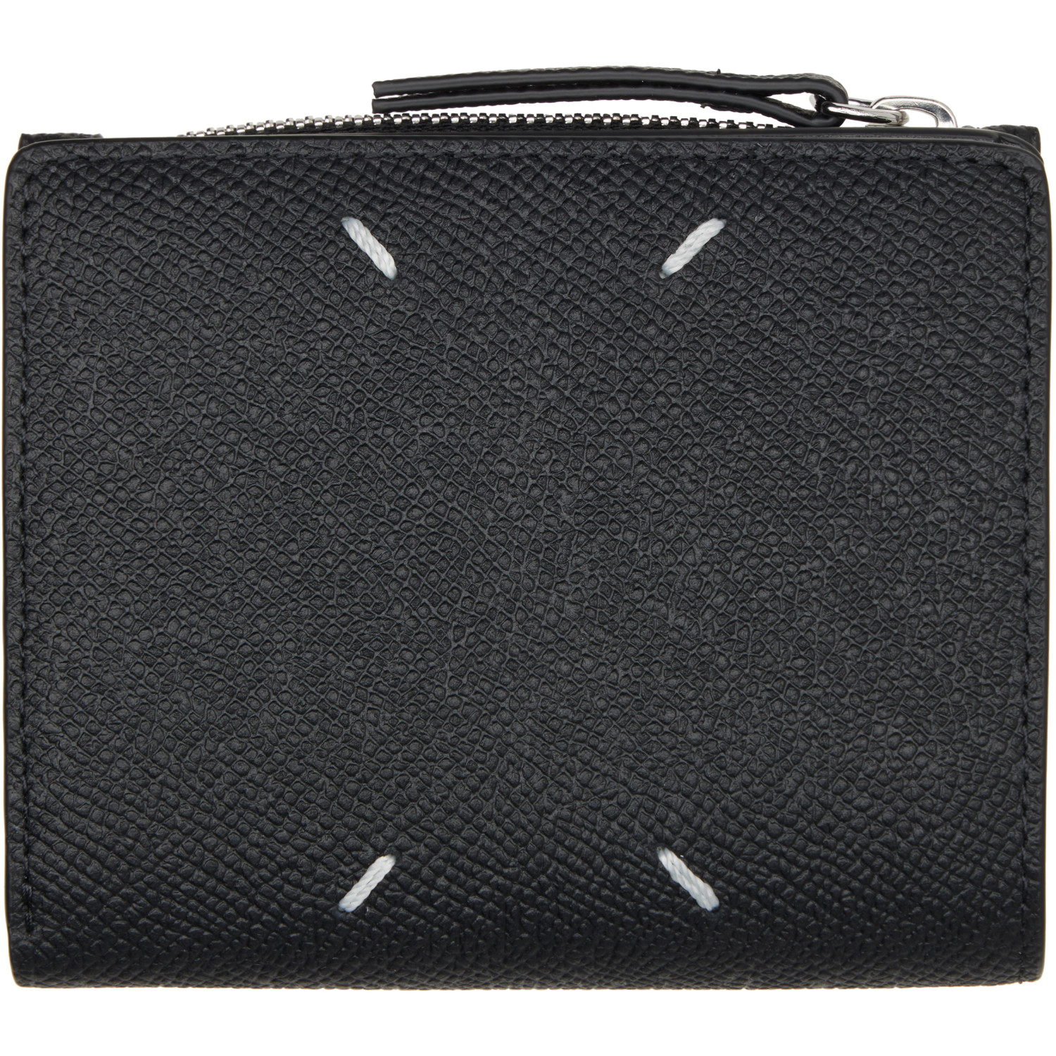 Maison Margiela Black Four Stitches Wallet
