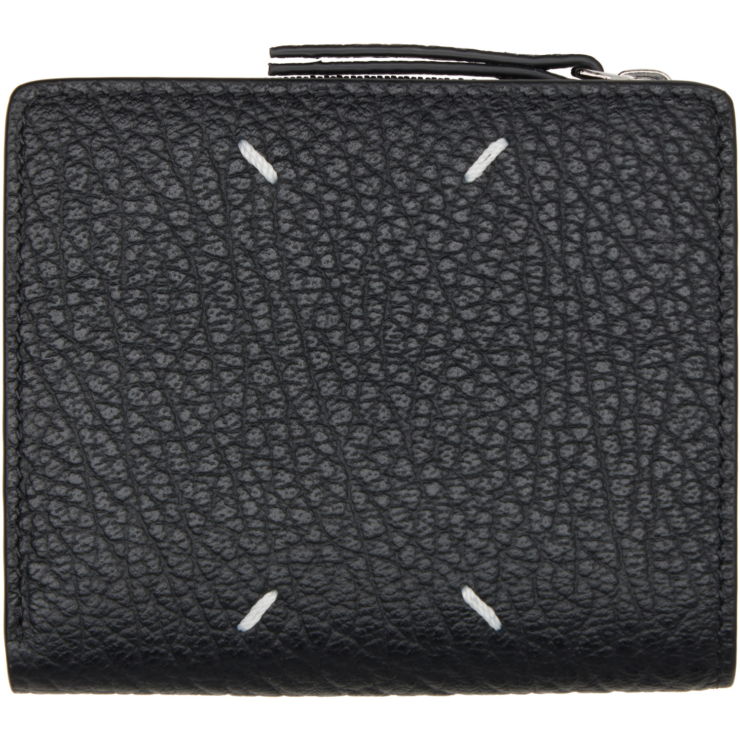 Maison Margiela Black Four Stitches Wallet