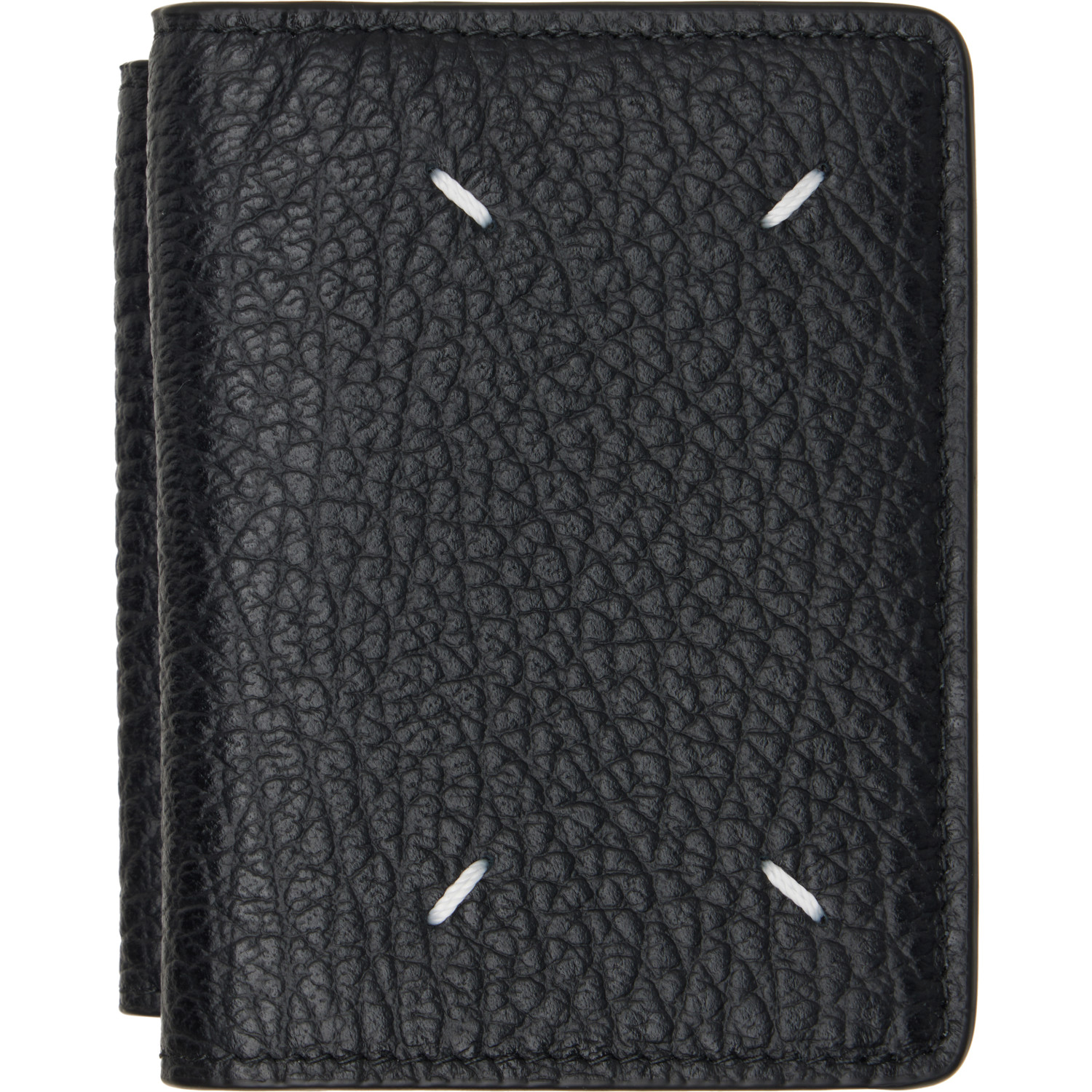 Maison Margiela Black Four Stitches Pocket Wallet