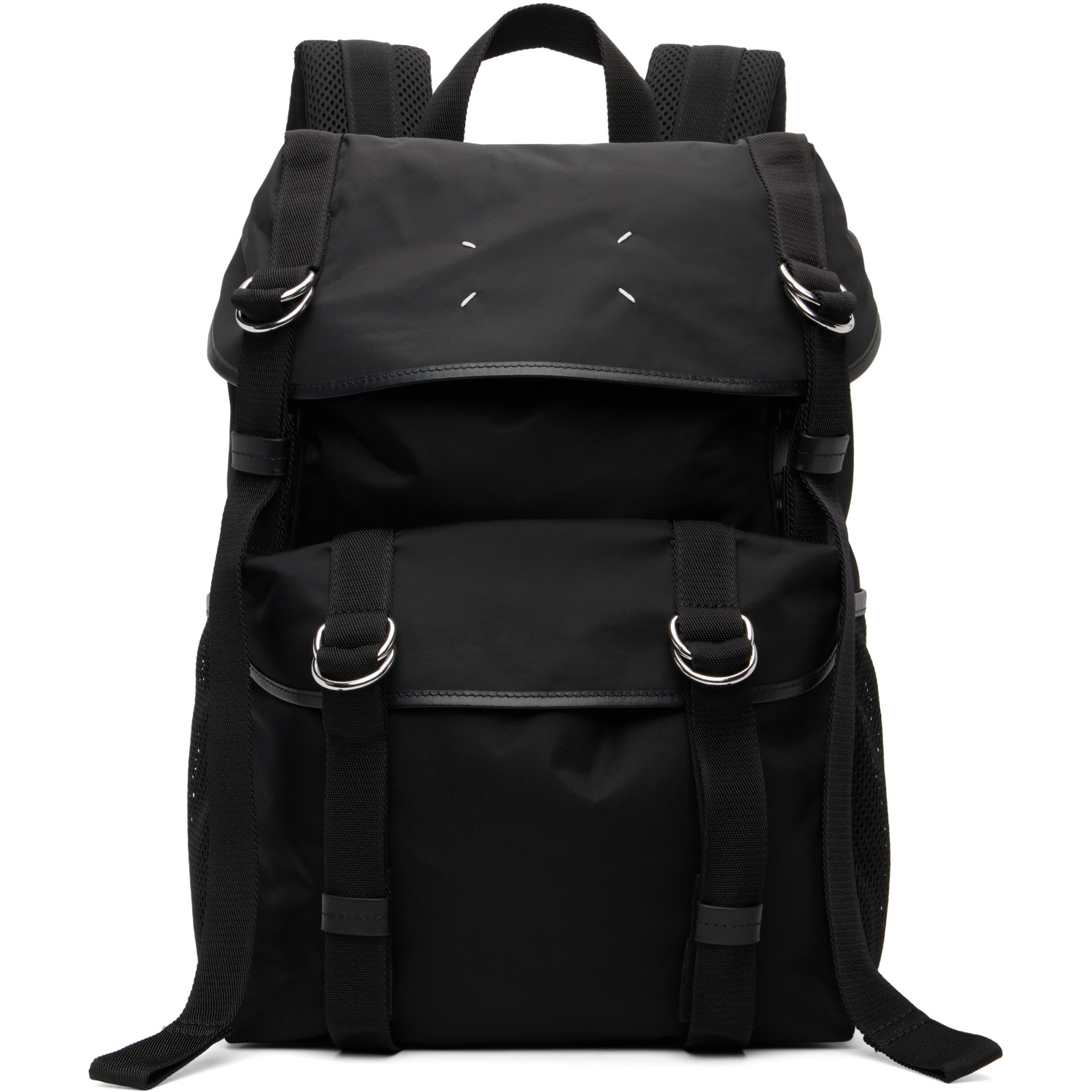 Maison Margiela Black High Tech Medium Backpack