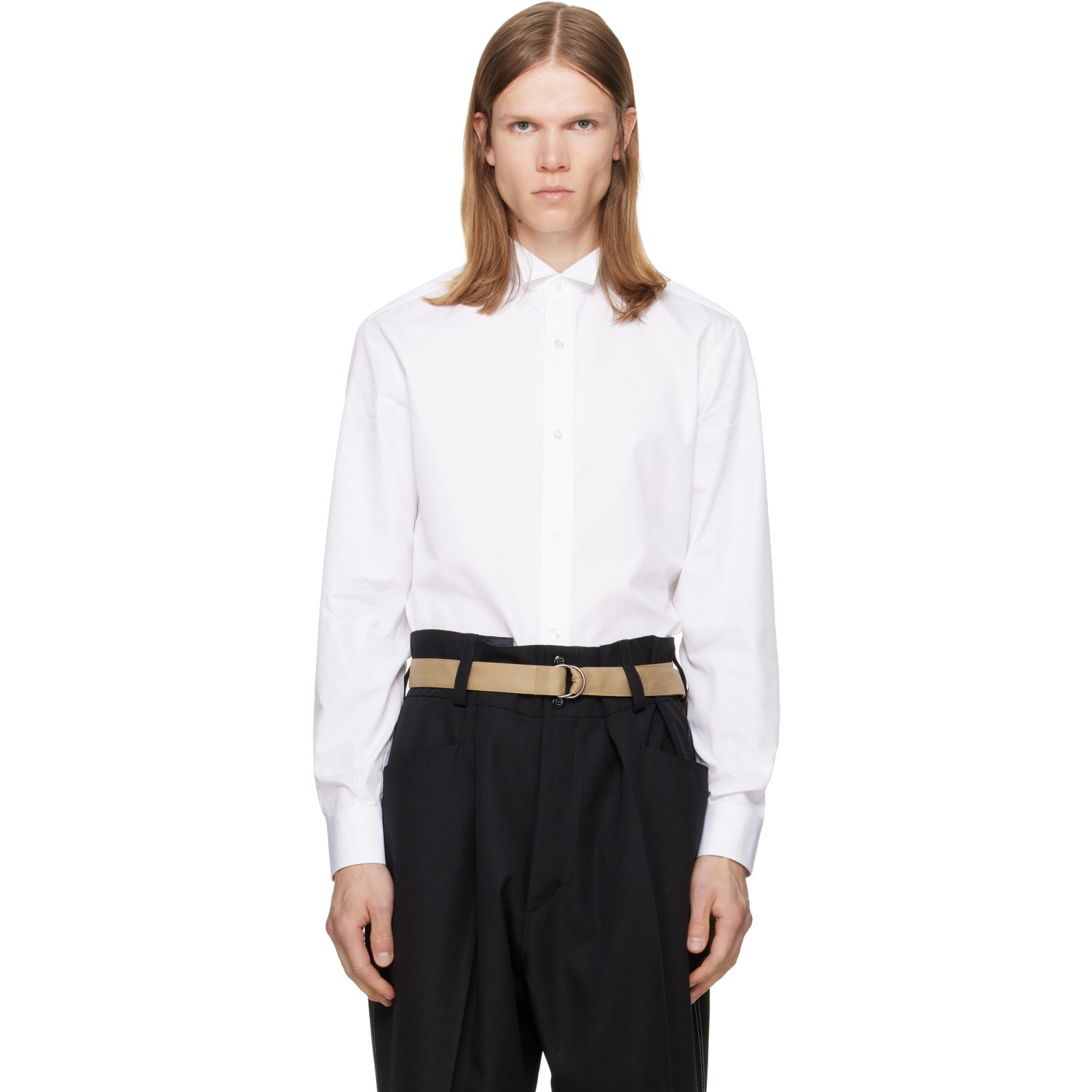 Maison Margiela White Cotton Shirt