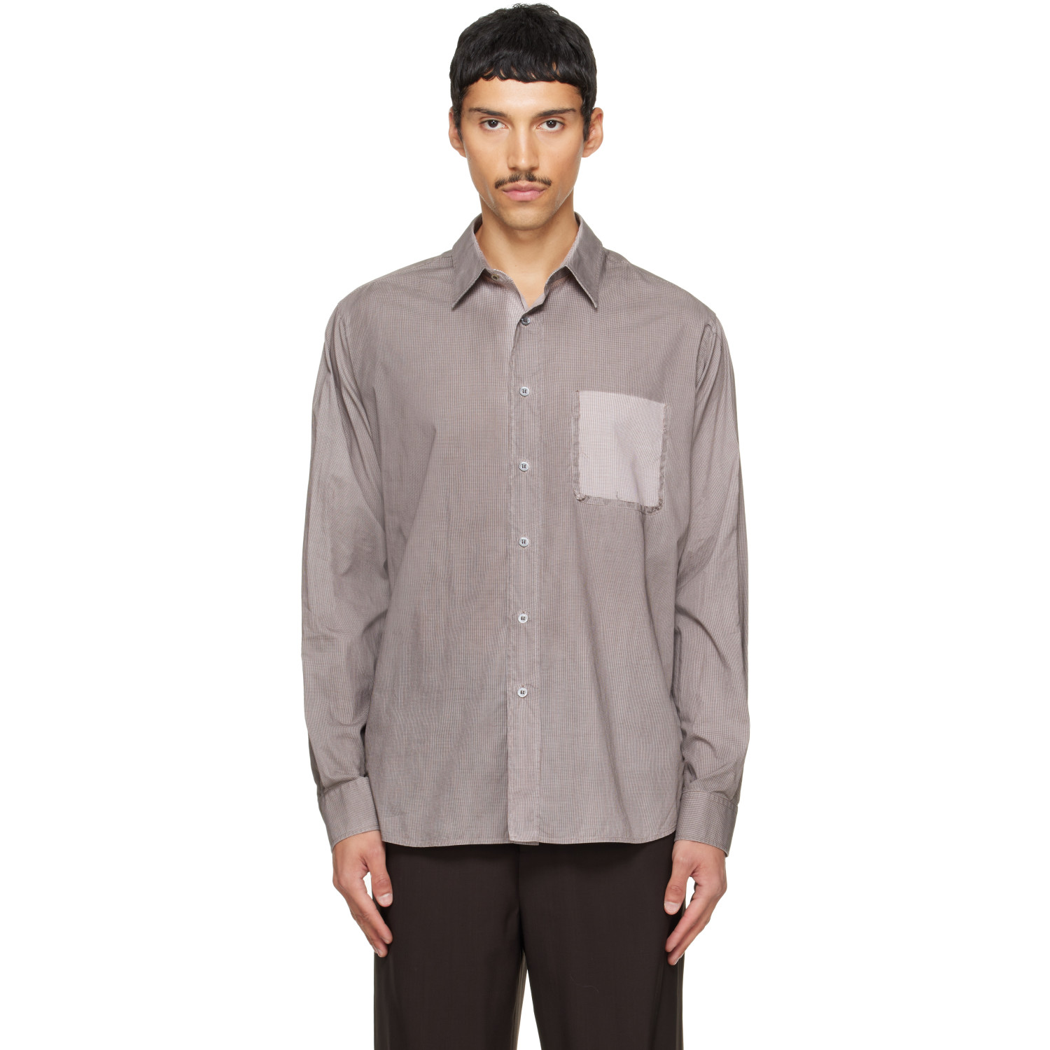 Maison Margiela Brown Memory Shirt