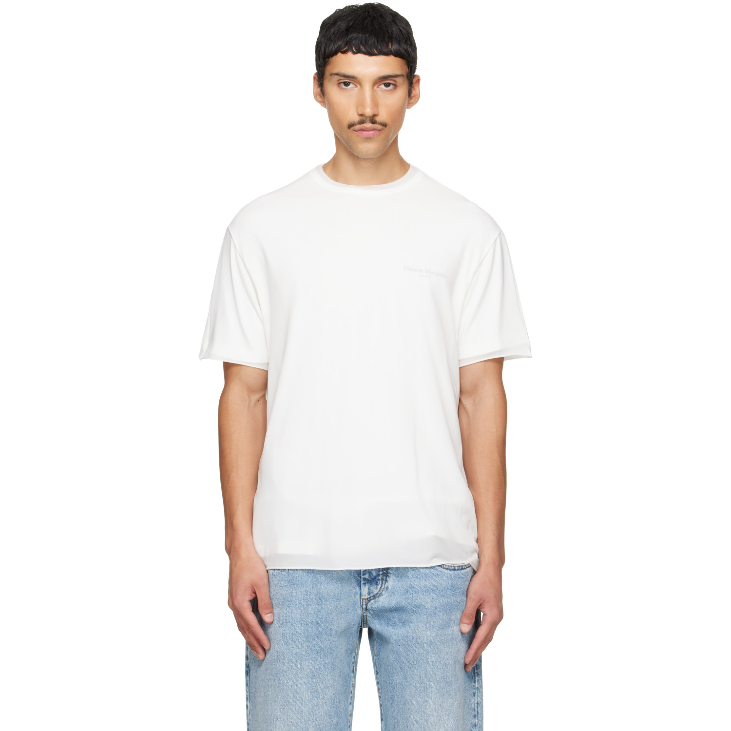 Maison Margiela White Fusion Double T-shirt