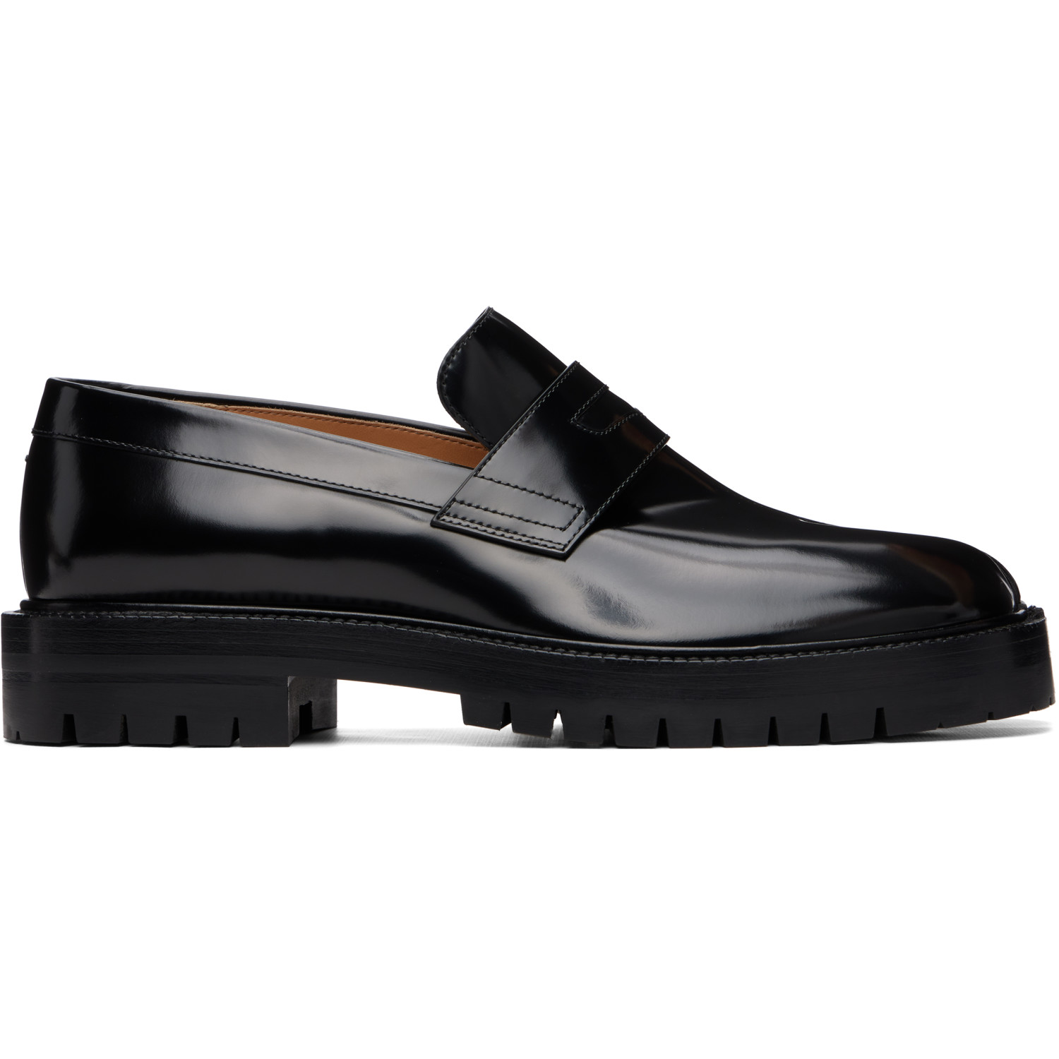 Maison Margiela Black Tabi Loafers