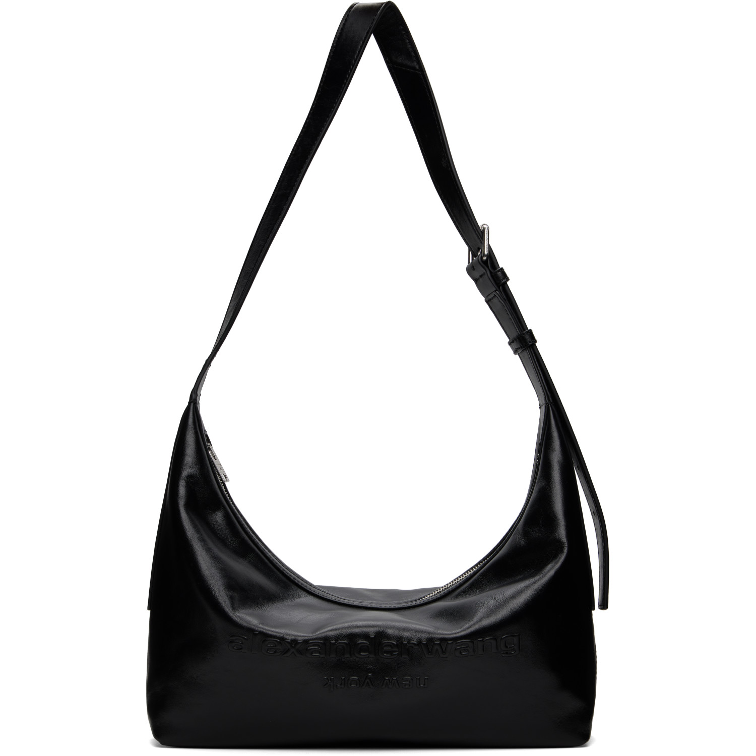 Alexander Wang Black Punch Sling Crossbody Bag
