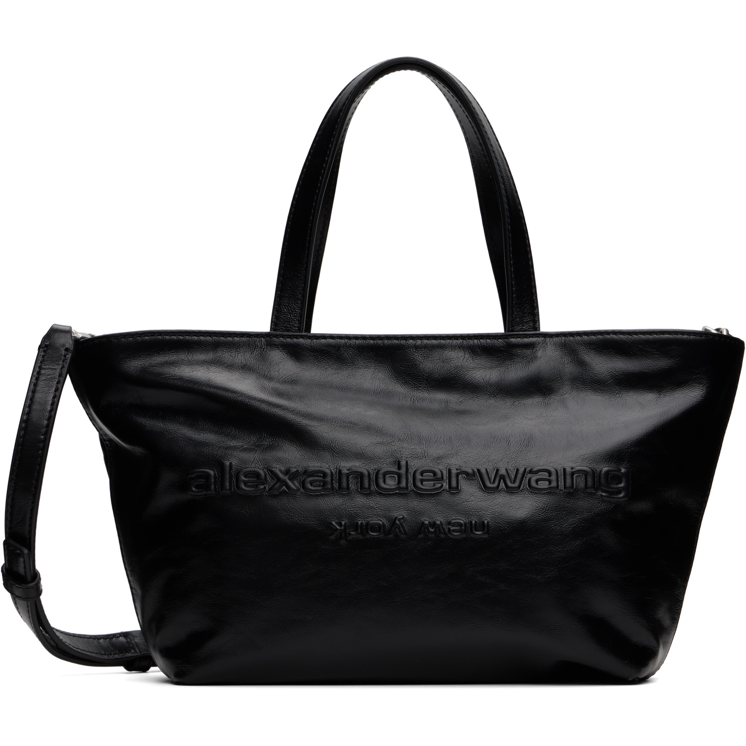 Alexander Wang Black Punch Mini Tote