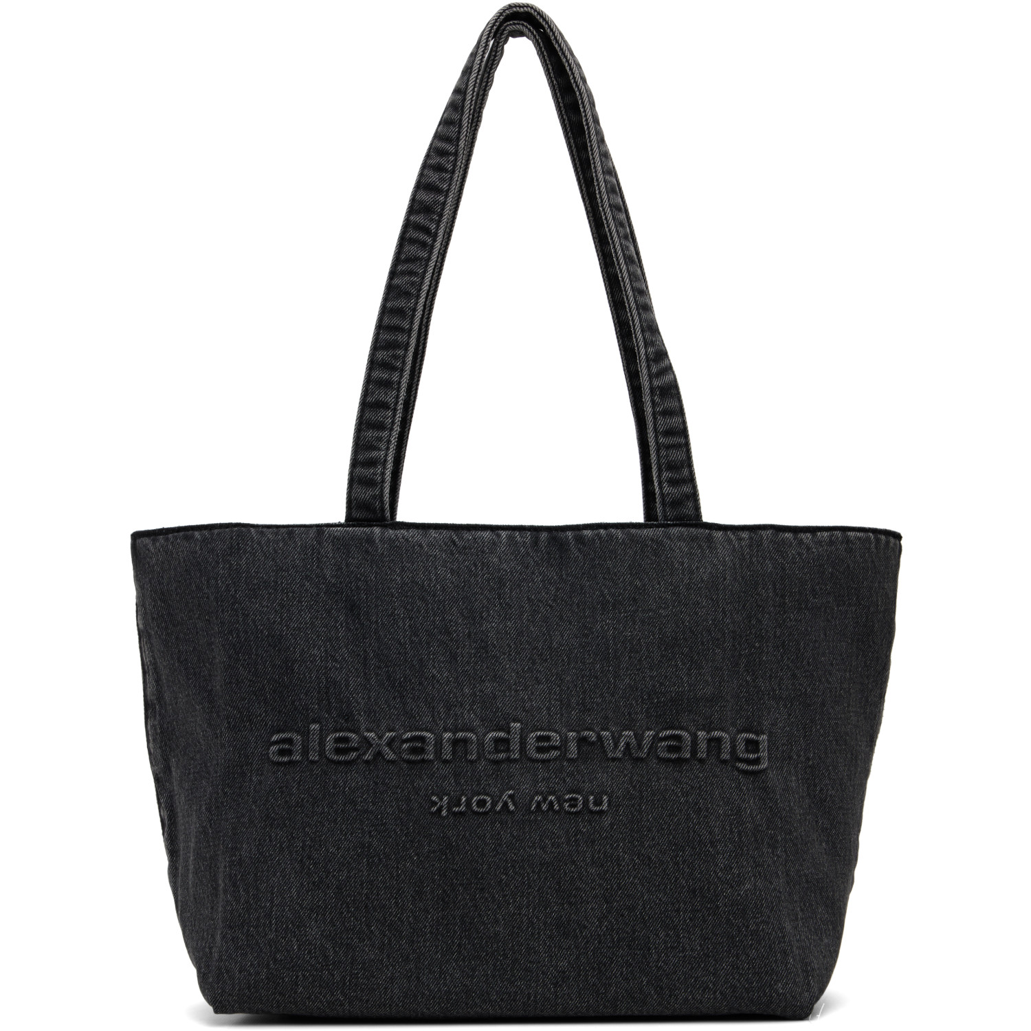 Alexander Wang Black Punch Medium Tote