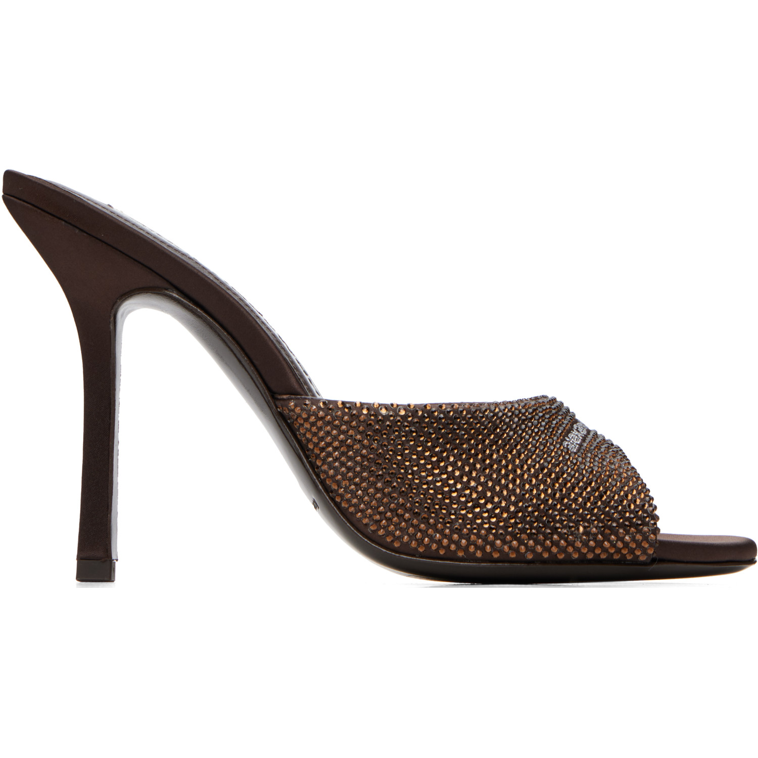 Alexander Wang Brown Cher 105MM Mule Heeled Sandals