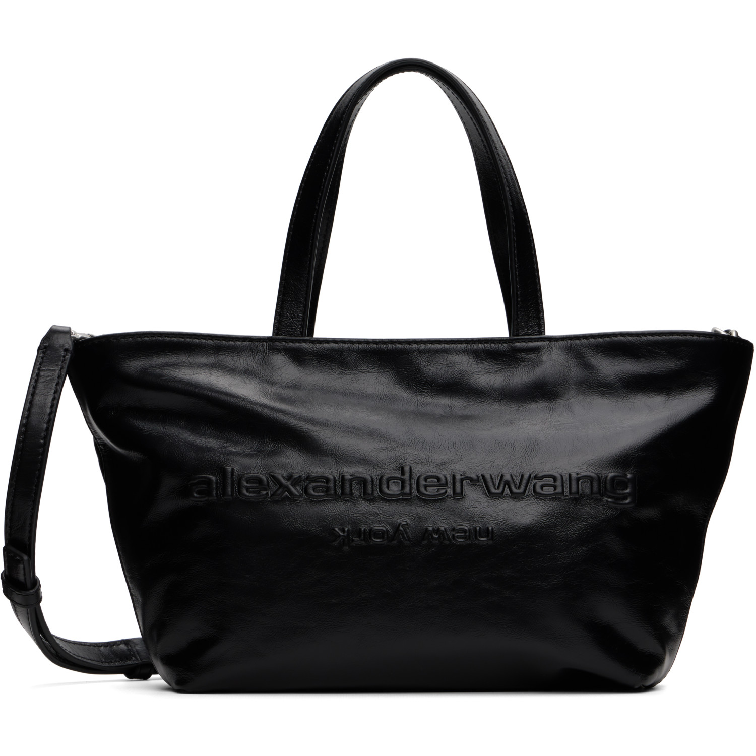 Alexander Wang Black Punch Mini Tote