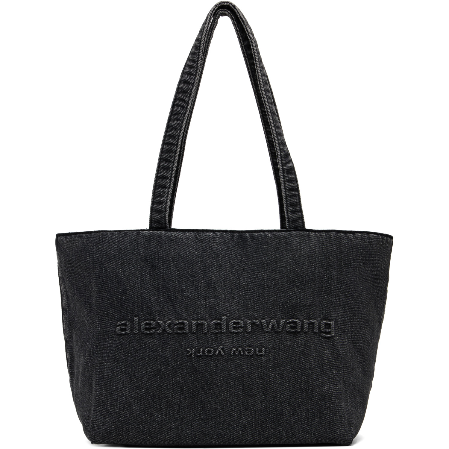 Alexander Wang Black Punch Medium Tote