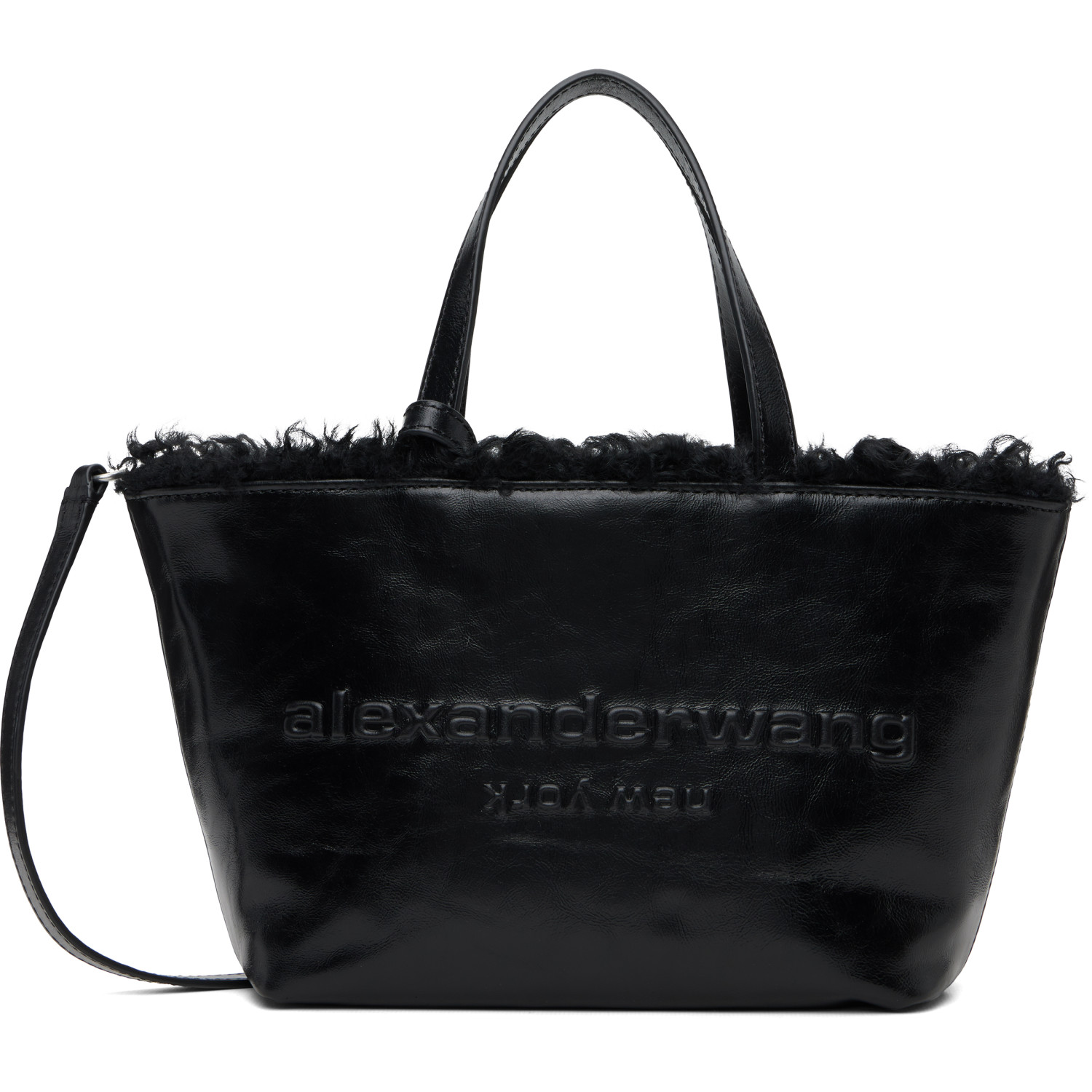 Alexander Wang Black Punch Small Tote
