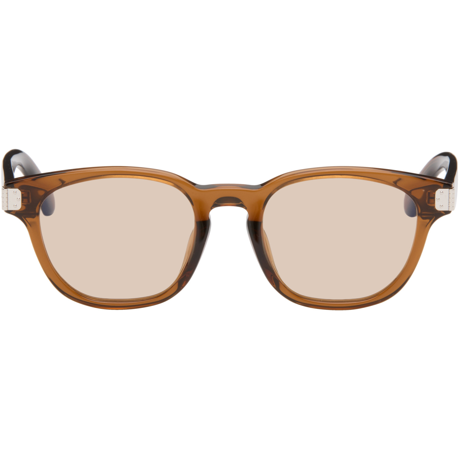 MM6 Maison Margiela Brown 17 Sunglasses