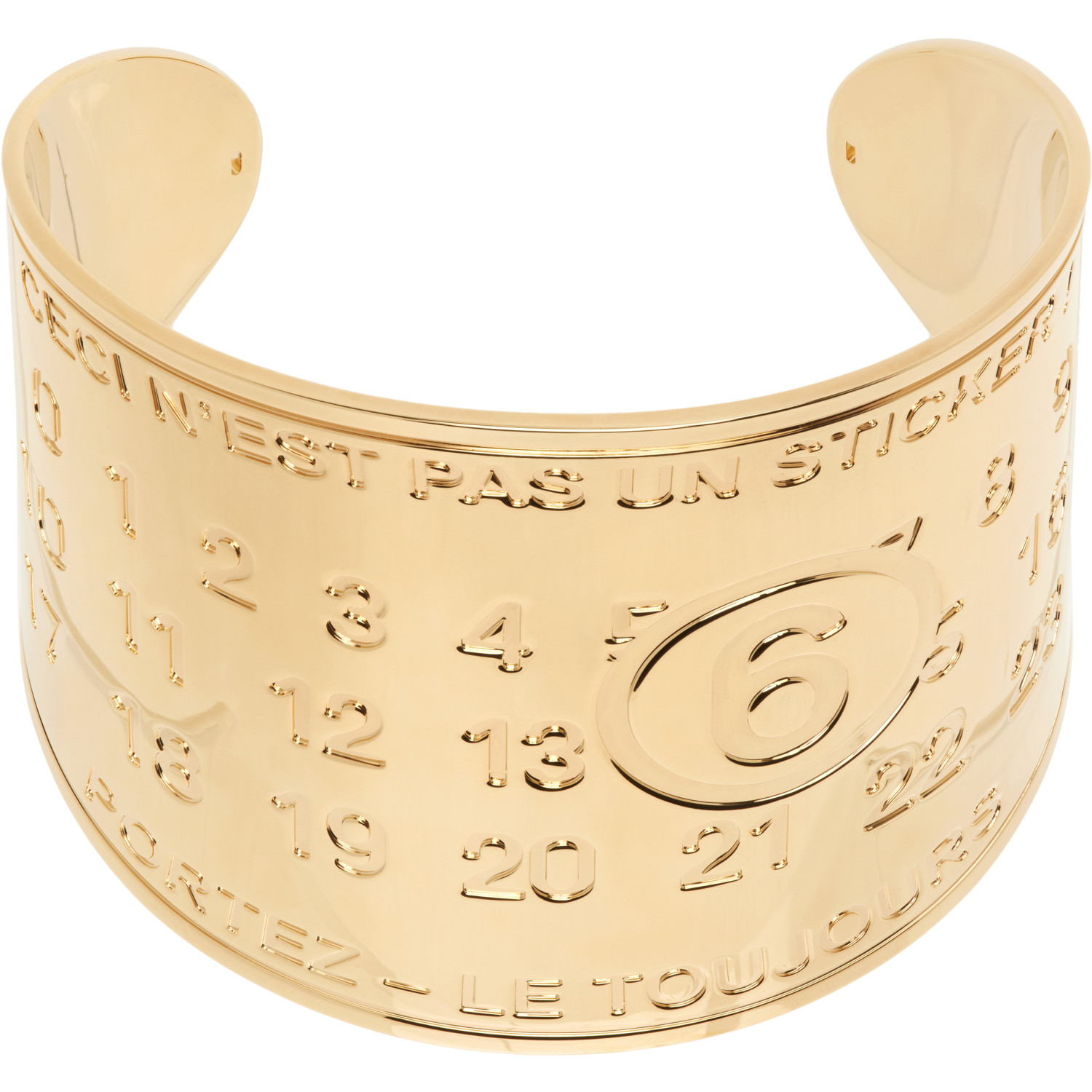 MM6 Maison Margiela Stickers Bracelet